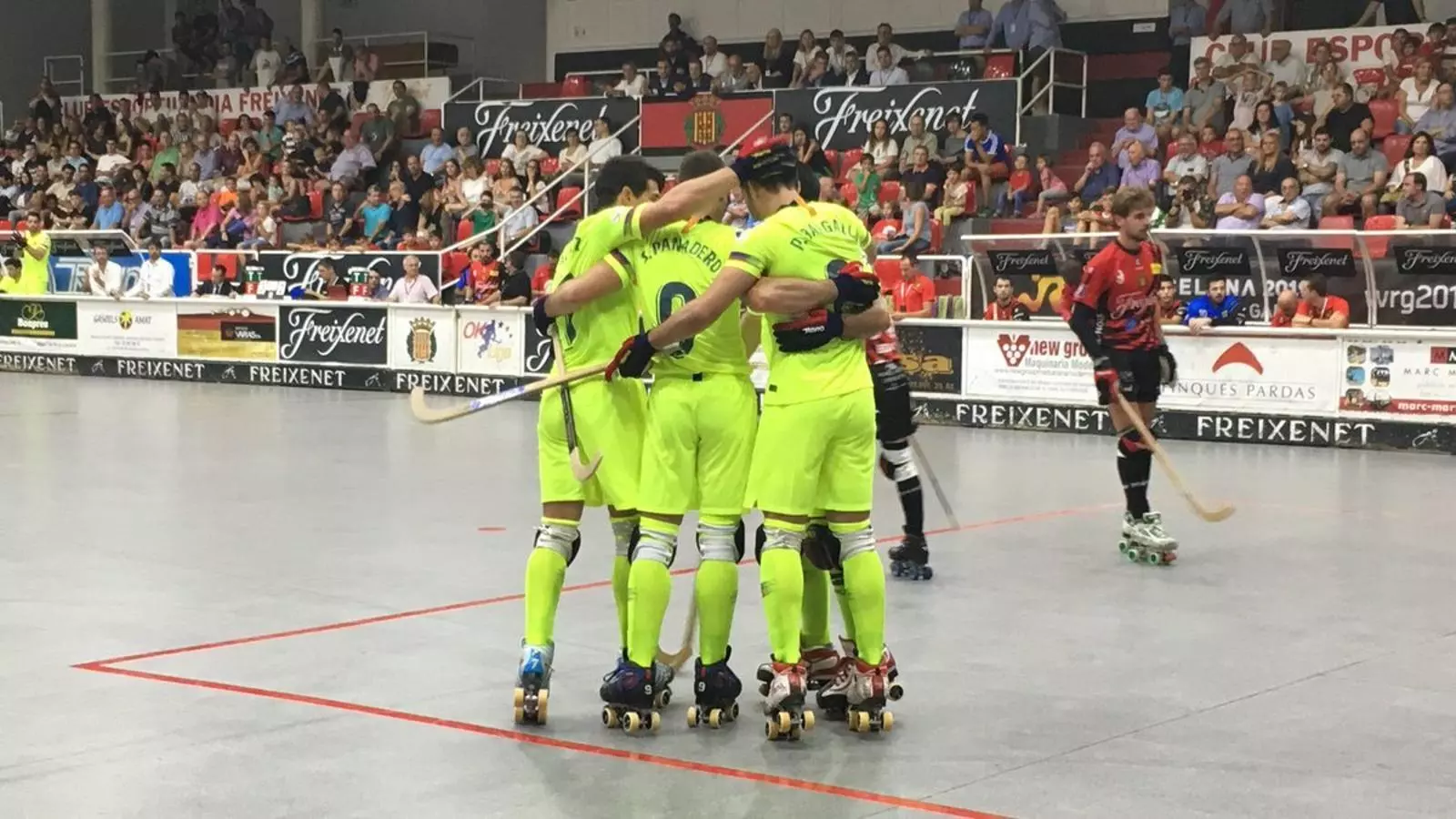 Barça i Liceo, finalistes de la final de la Supercopa espanyola d'hoquei patins