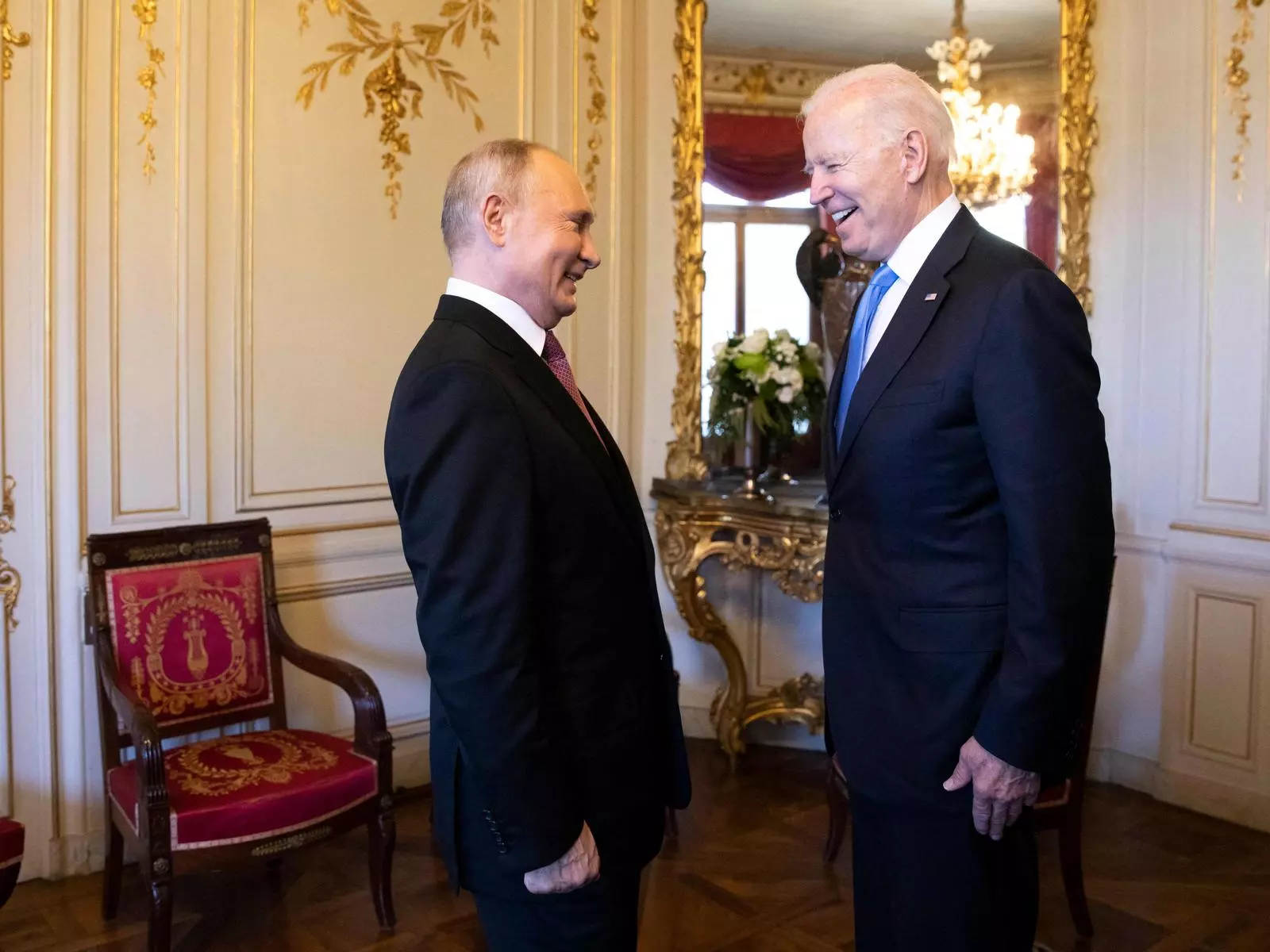 Joe Biden i Vladimir Putin, a Ginebra.