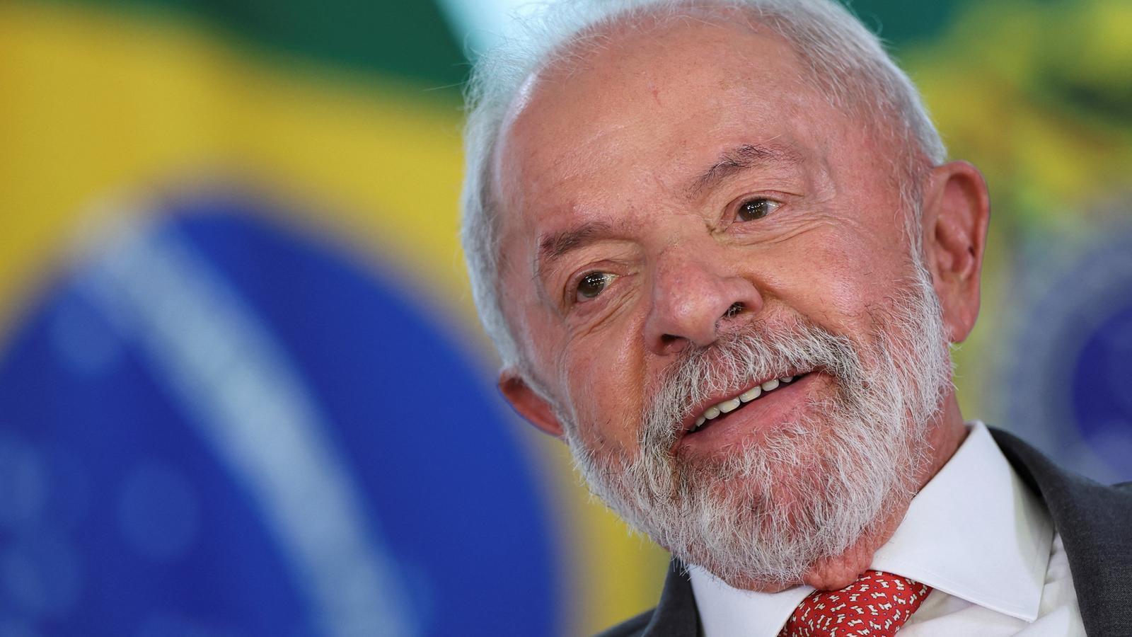 The president of Brazil, Luiz Inacio Lula da Silva.