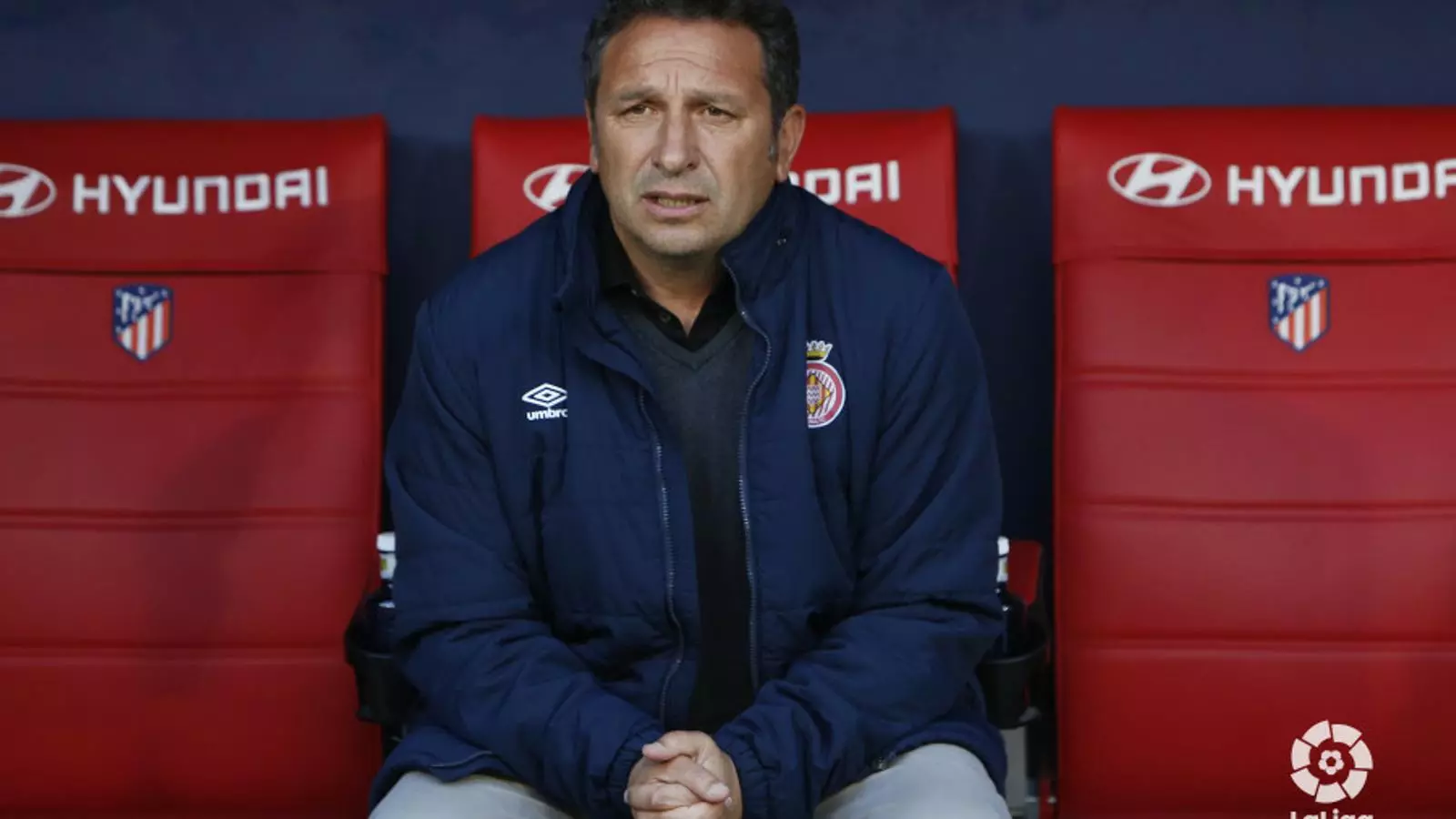 Eusebio Sacristán, a la banqueta del Wanda Metropolitano