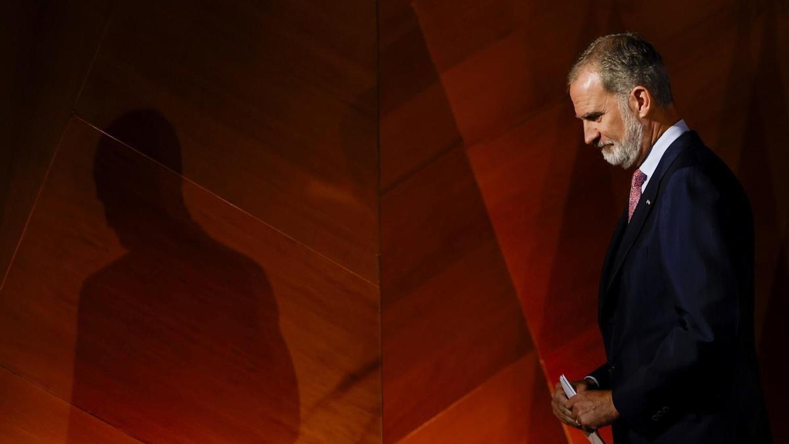 Felipe VI at a Club of Madrid event, on June 23.