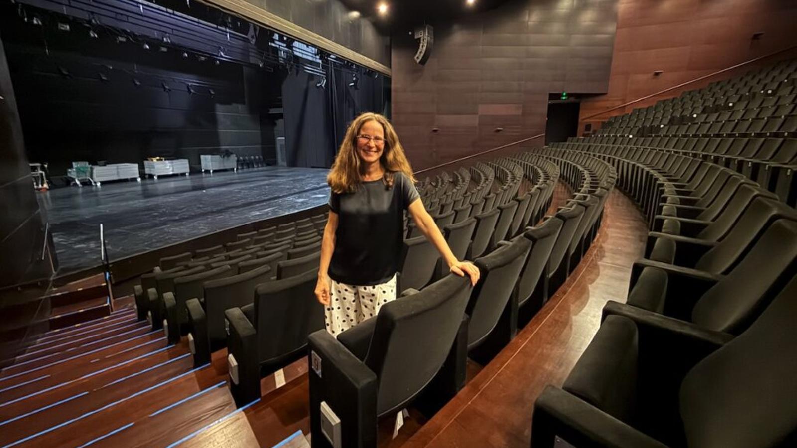 Marta Ferré Freitas-Morna, the new manager of the Manacor Theatre and Auditorium.