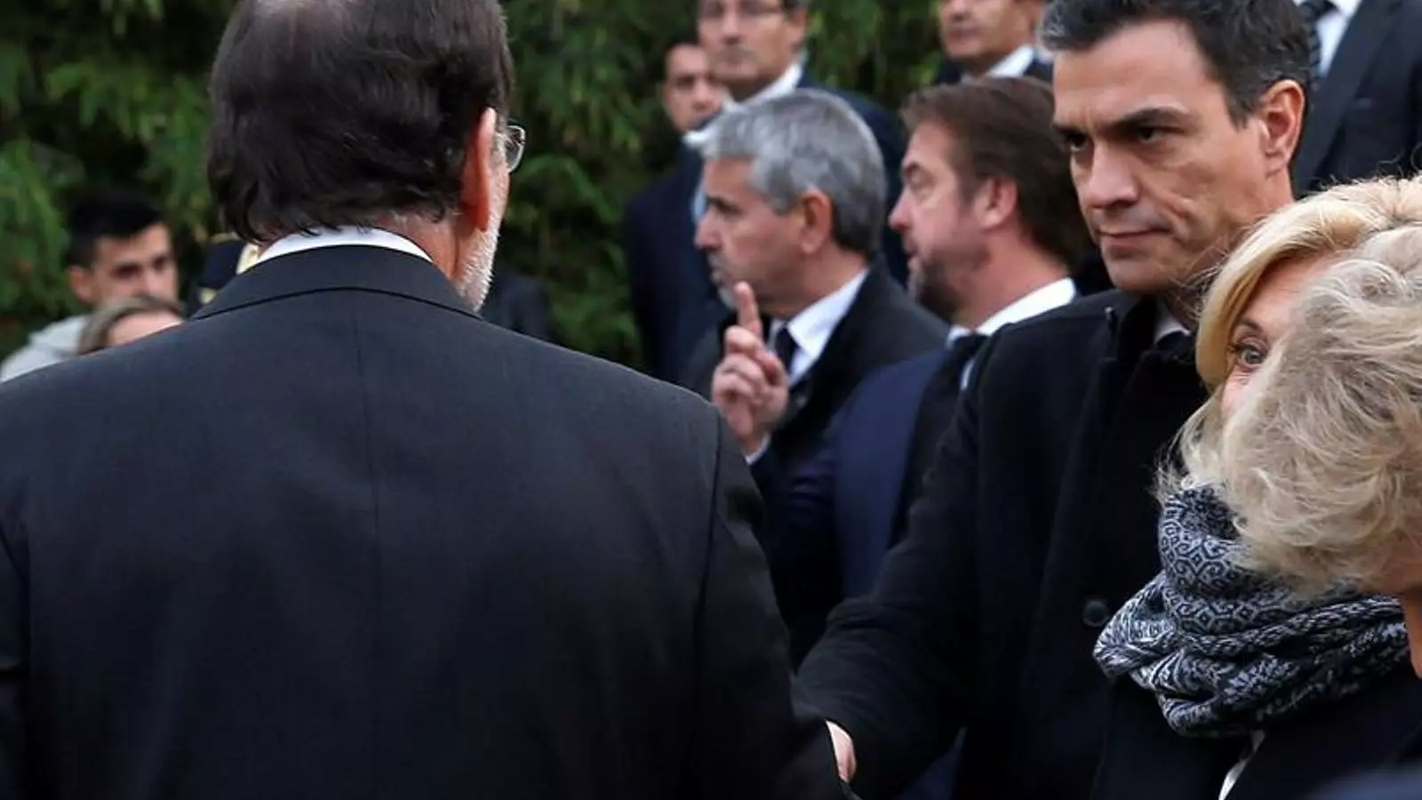 Mariano Rajoy i Pedro Sánchez als funerals d'estat pels dos policies morts a Kabul / EFE