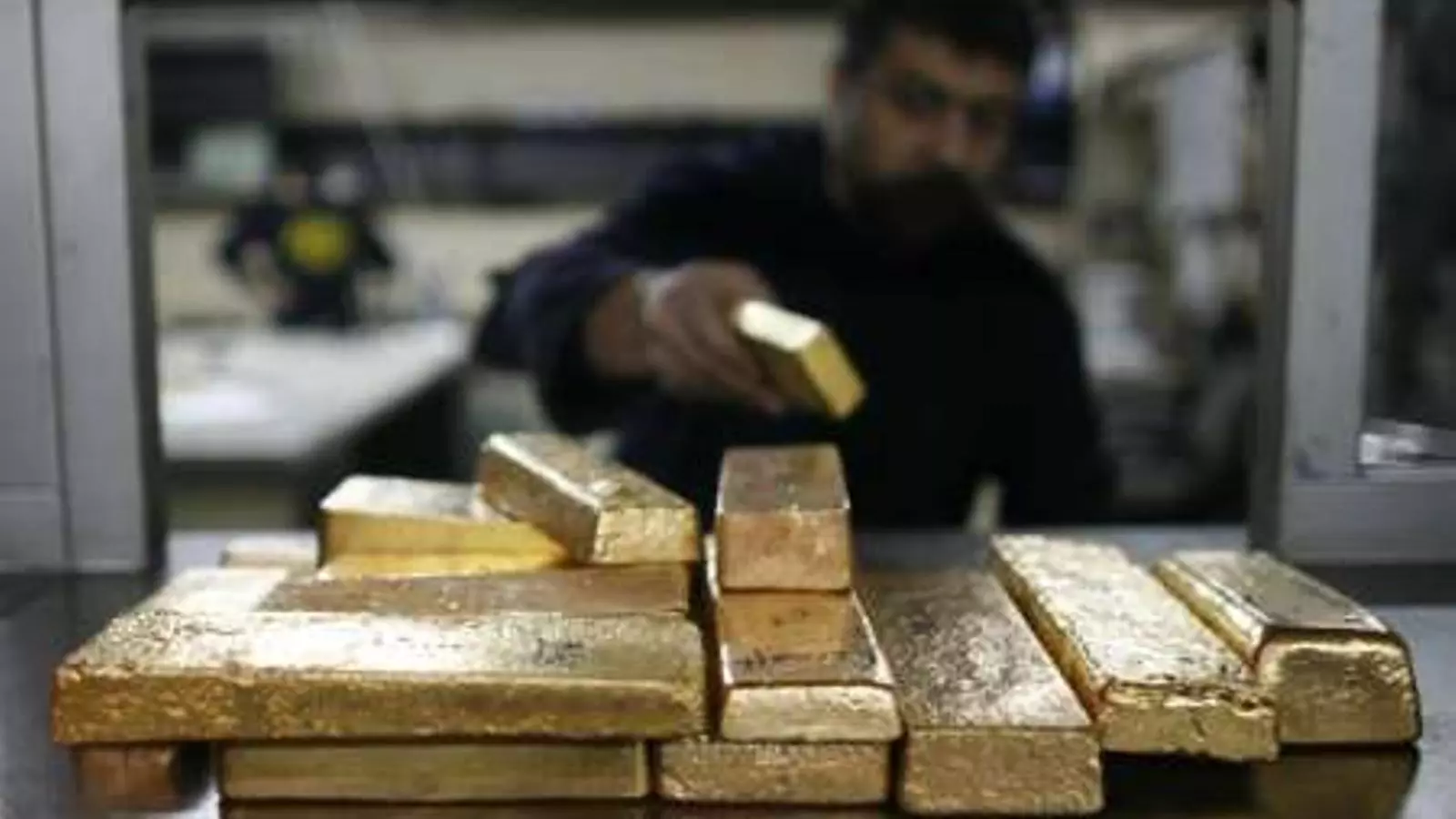 Lingots d'or sense cap segell oficial / REUTERS