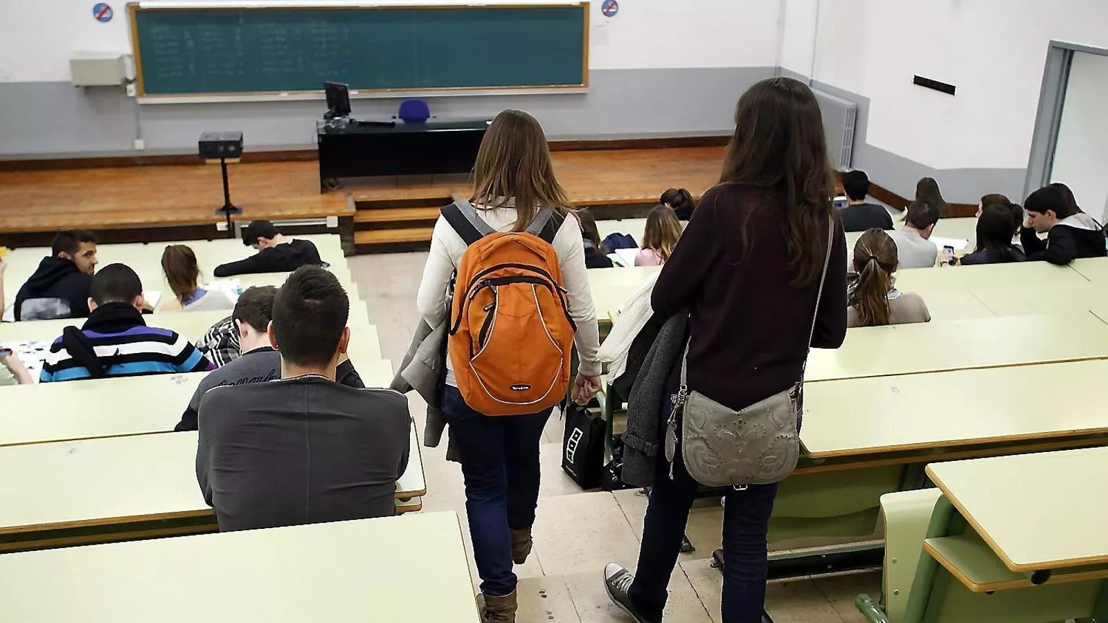 Una aula d'universitat