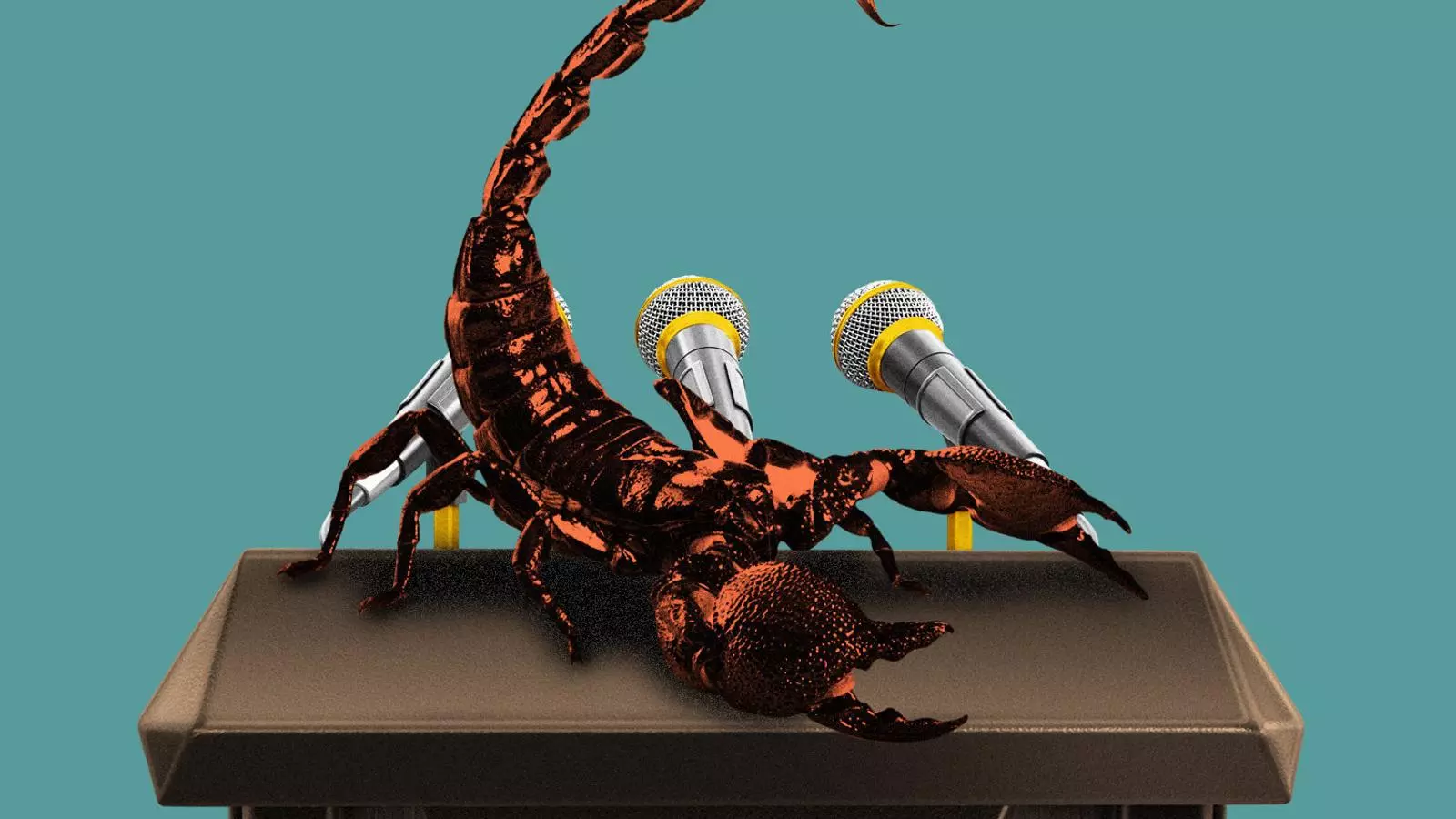 The farce and the scorpions