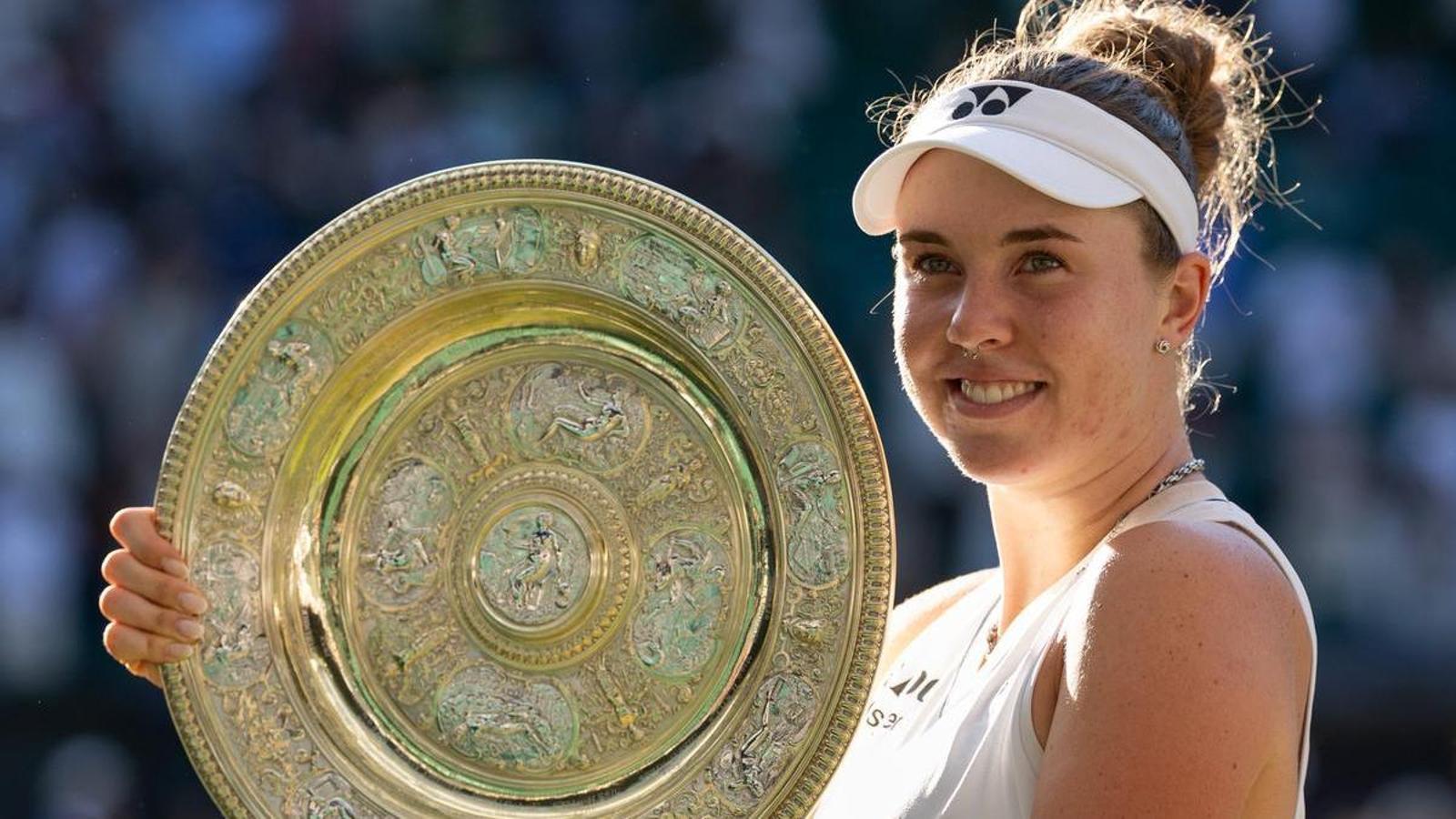 Linda Nosková, champion at Wimbledon in 2026