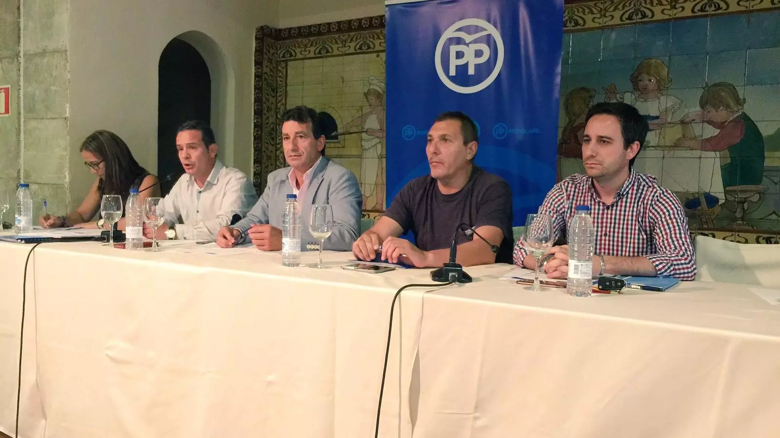 El president del PP, Biel Company, ha encapçalat el Comité Executiu Regional.