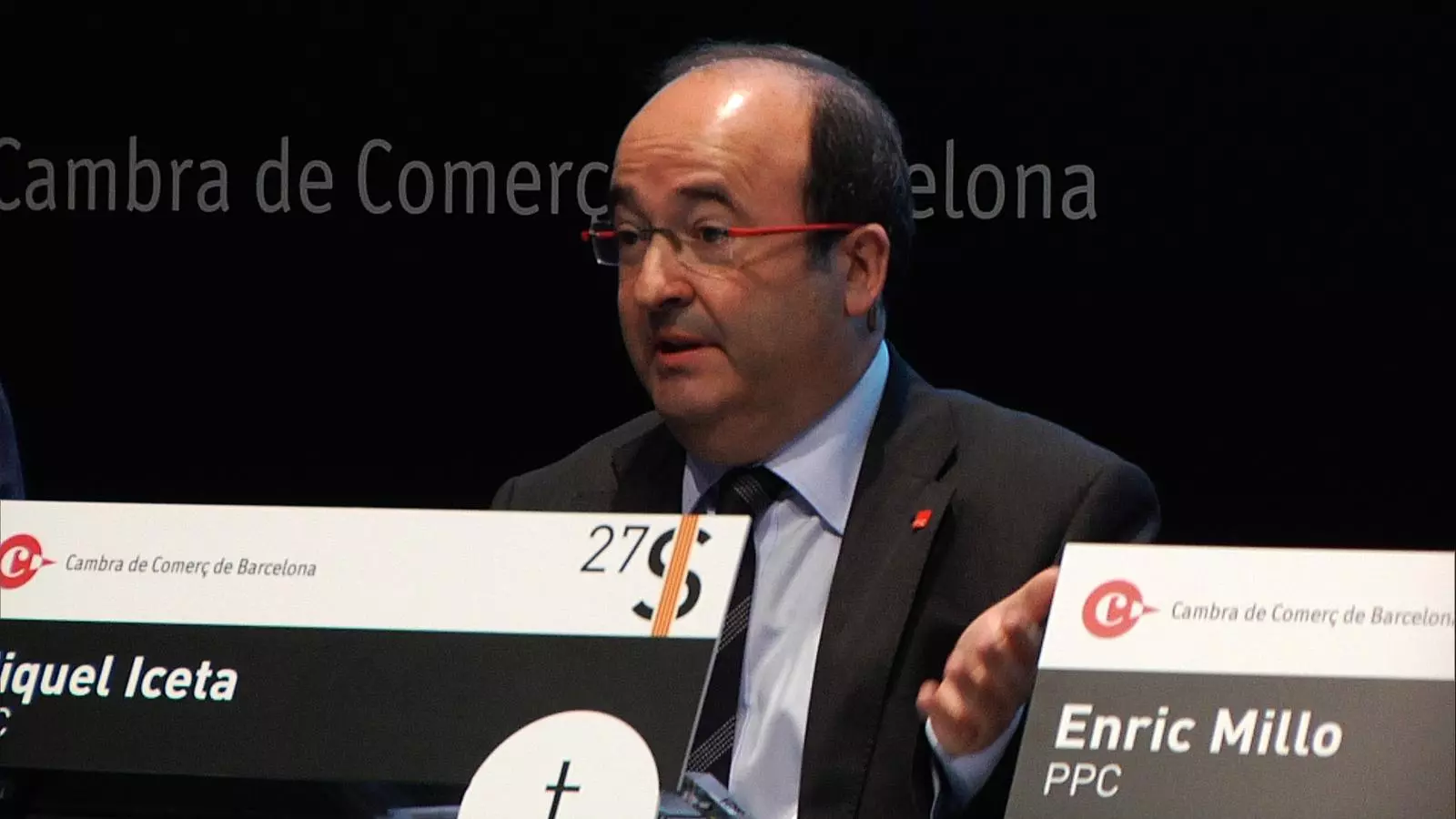 Miquel Iceta: "Alguns creuen que farem la independència 'porque yo lo valgo'"