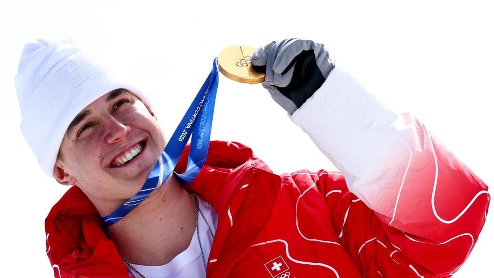 Franjo Von Allmen makes history with three gold medals at the Winter Games
