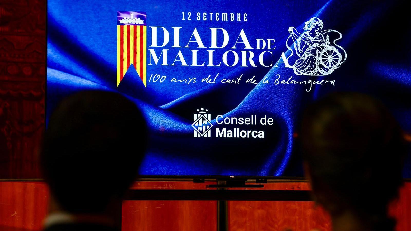 El Consell de Mallorca ha presentado este jueves los actos de la Diada.