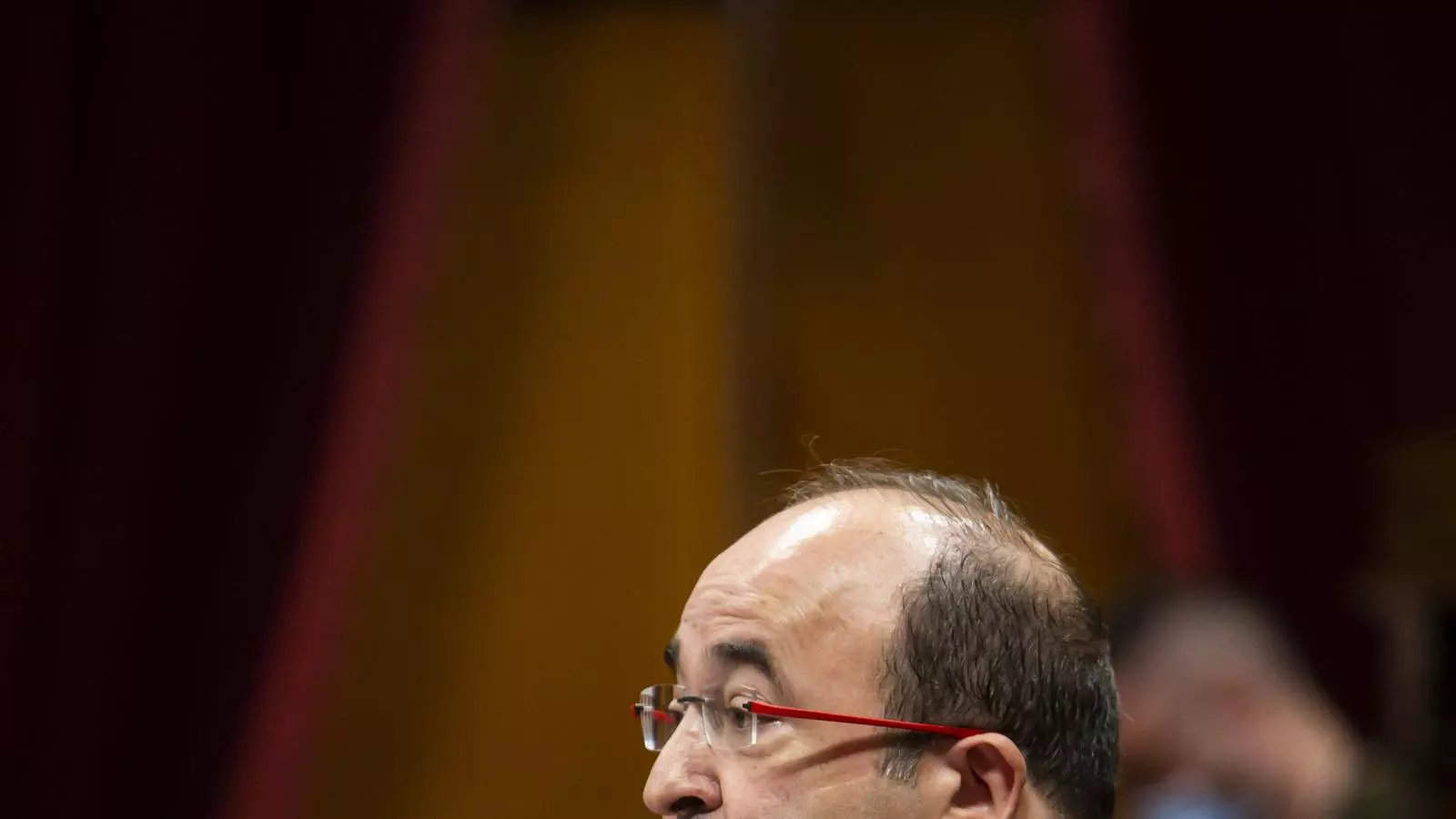 Miquel Iceta in a speech in Parliament