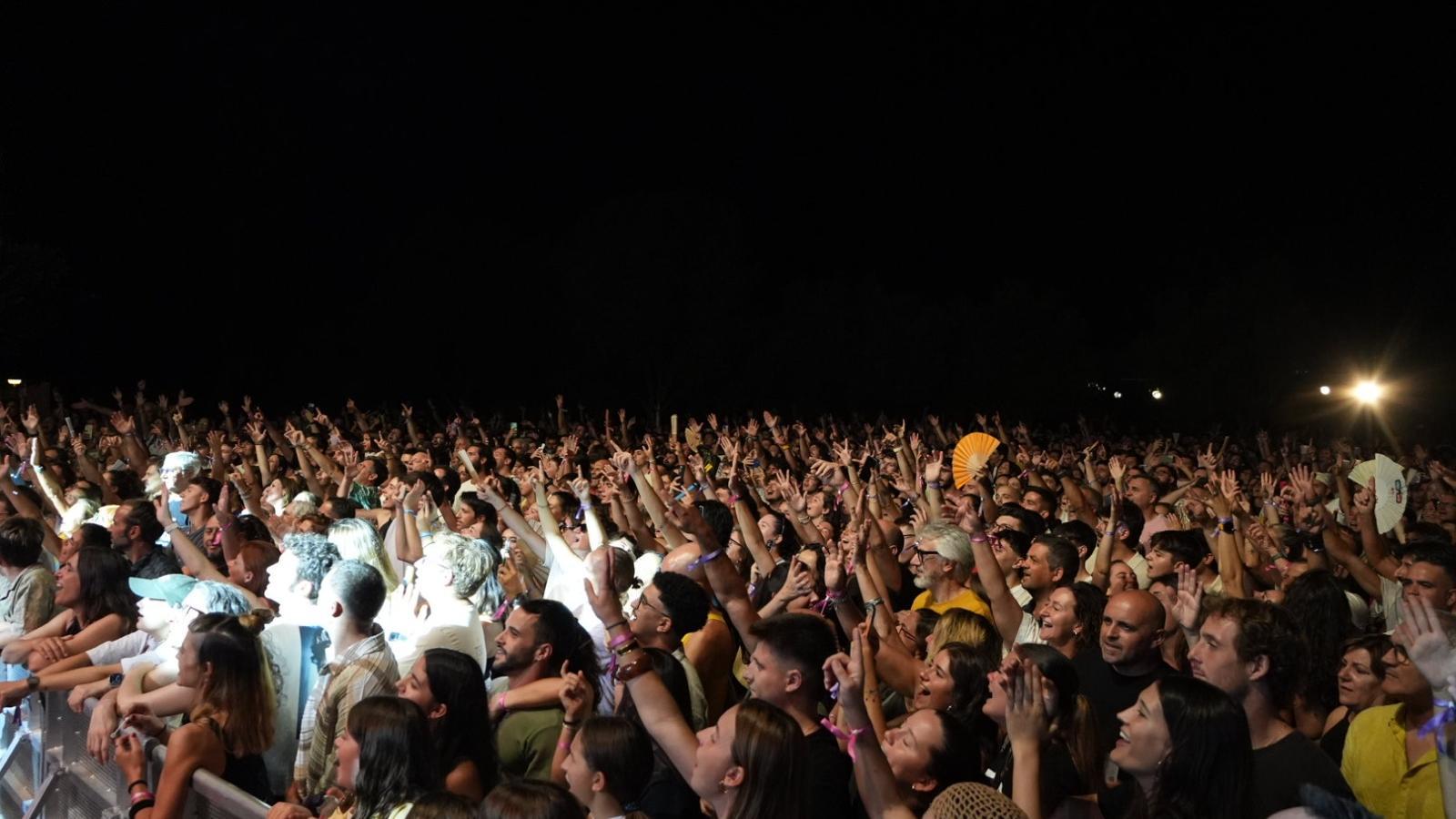 Públic a un dels concerts del Mobofest.