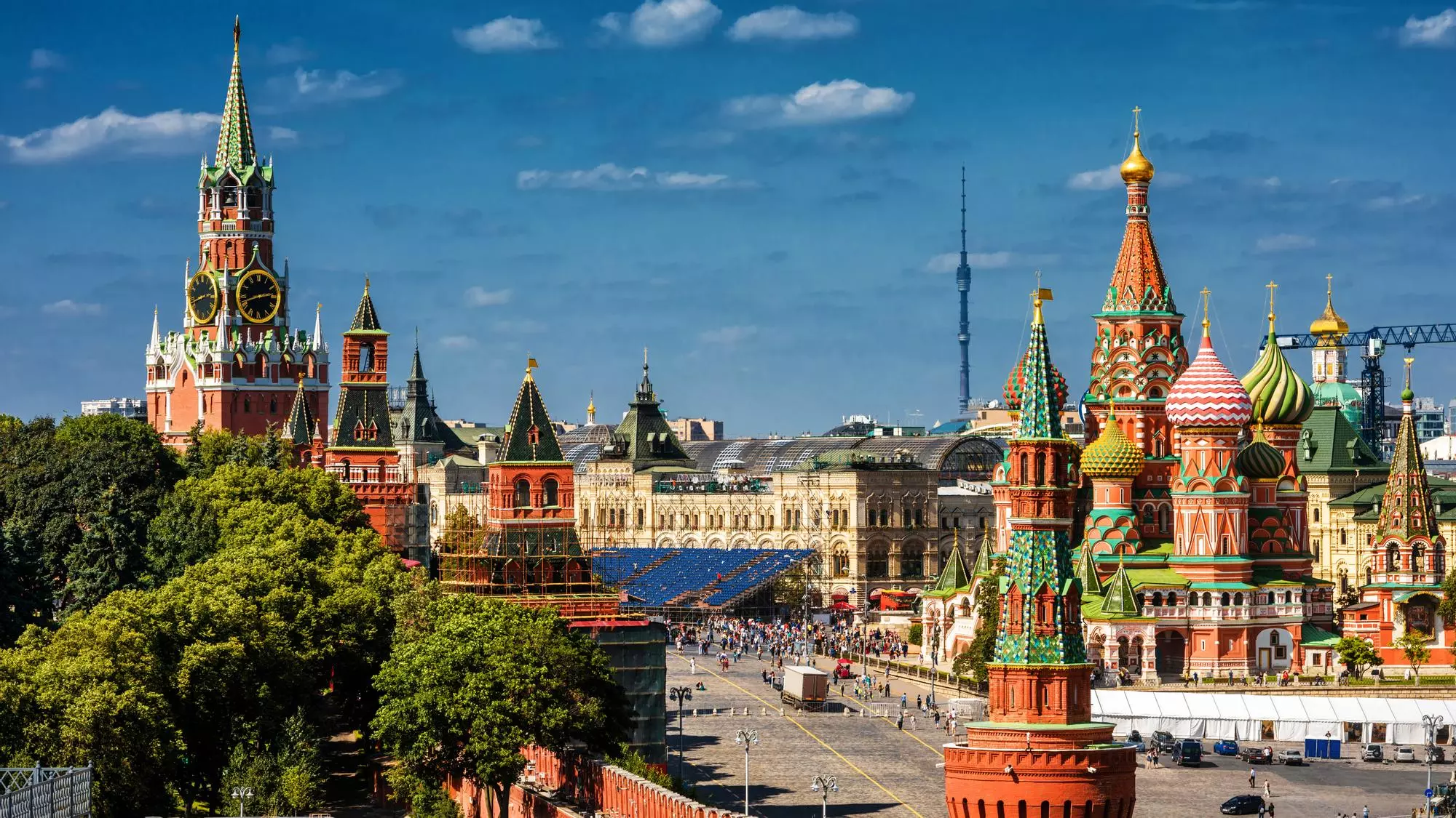 La Catedral de Sant Basili a la Plaça Roja, Rússia