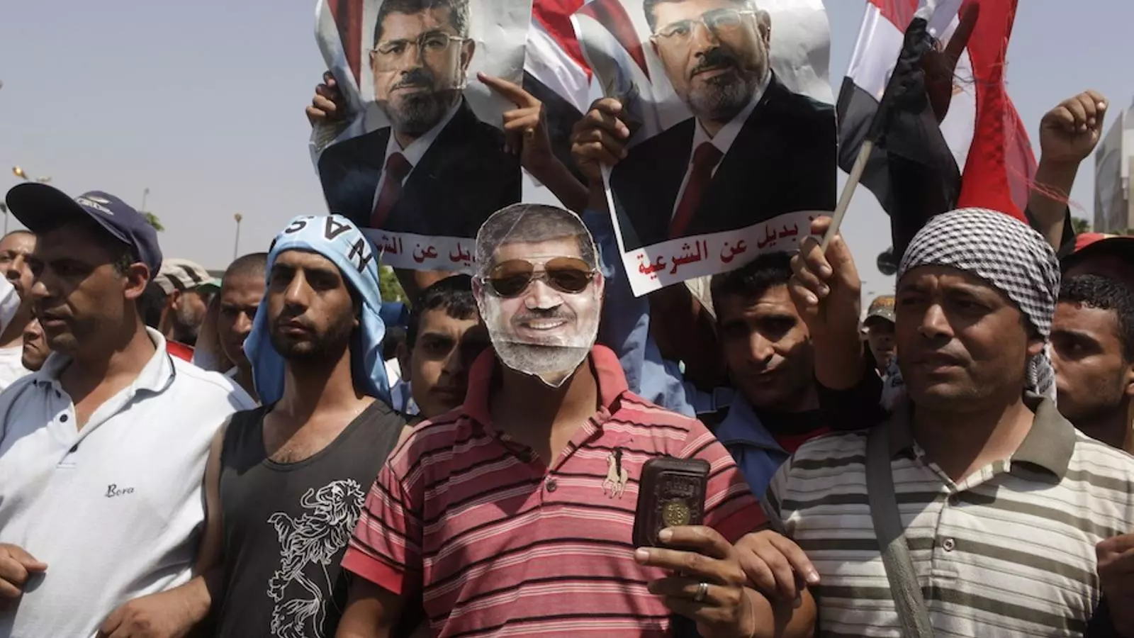 Seguidors del president Mohamed Mursi