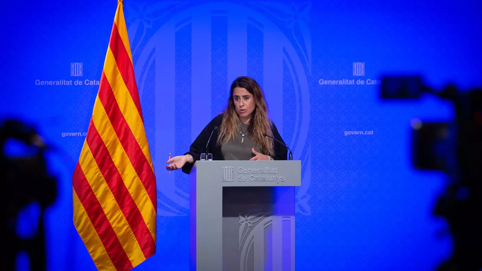 La portaveu del Govern, Patrícia Plaja, ha debutat aquest dimarts.