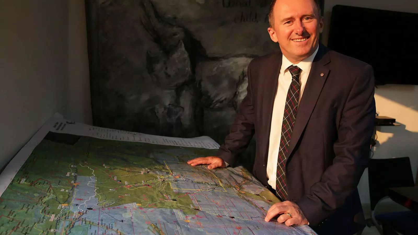 Lee White, el nou ministre d’Aigua i Boscos del Gabon, dirigia fins ara l’agència de parcs naturals.