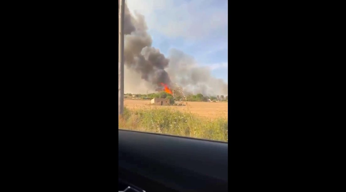 L'incendi agrícola de Manacor ha cremat tres hectàrees