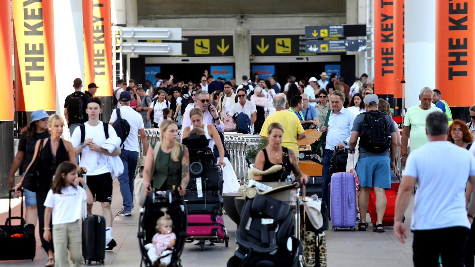 Palma airport.