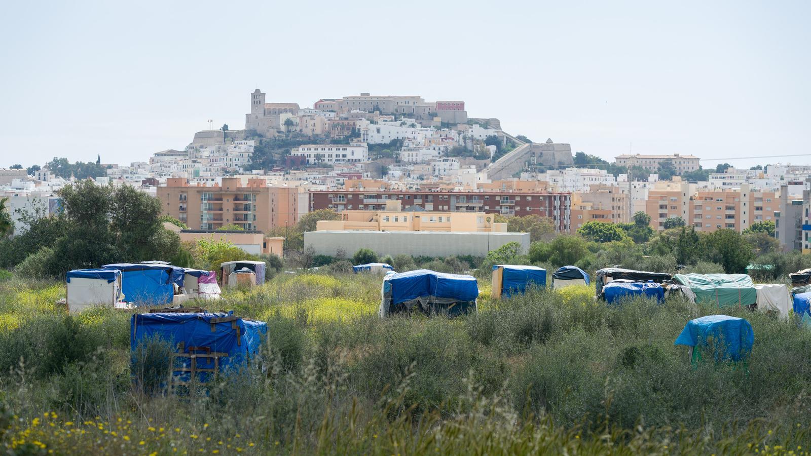 L'assentament de la Joveria, a Eivissa.