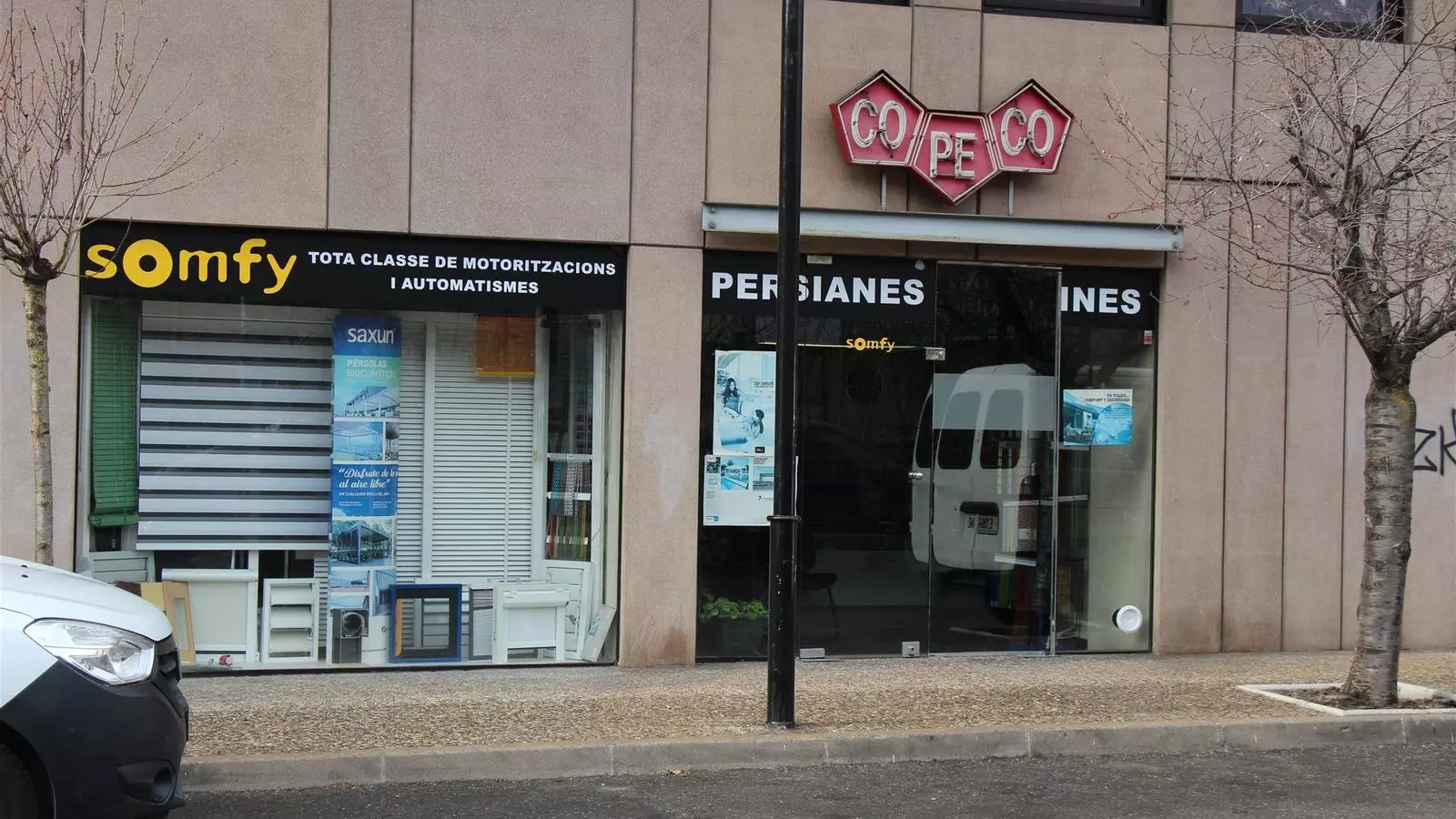 Entrada de l'empresa Copeco Comercial a Andorra la Vella. / E. J. M.