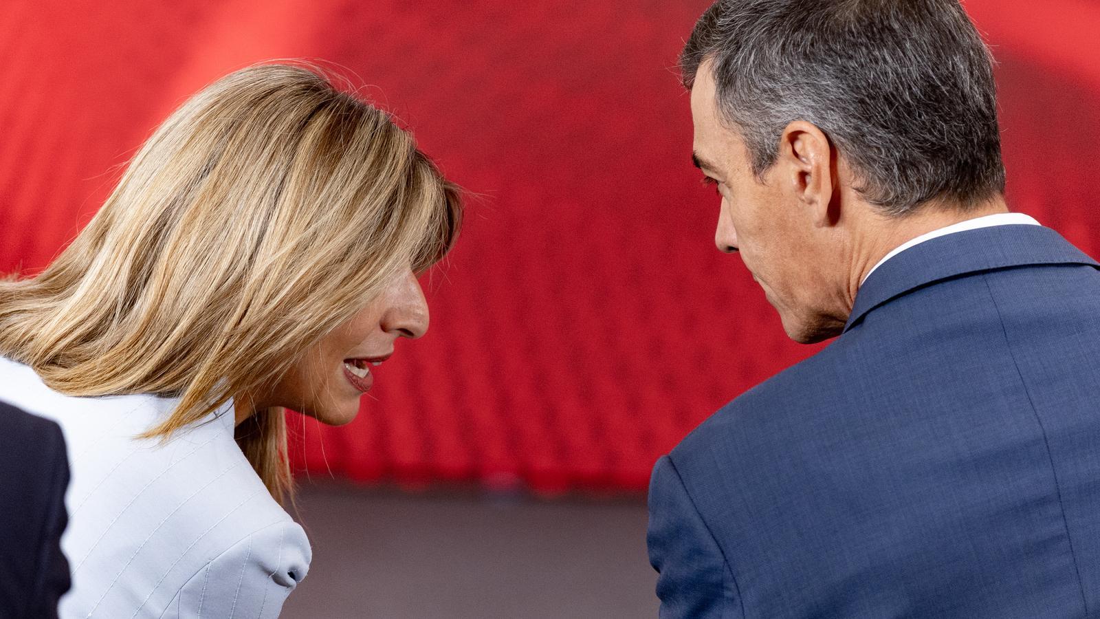 El presidente del Gobierno, Pedro Sánchez, y la vicepresidenta segunda y ministra de Trabajo y Economía Social, Yolanda Díaz, en una imagen reciente.