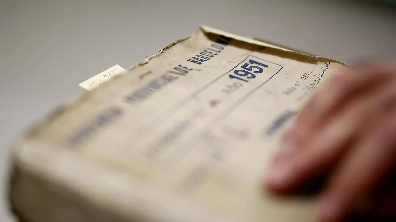 Archivo expedientes juzgados de Barcelona