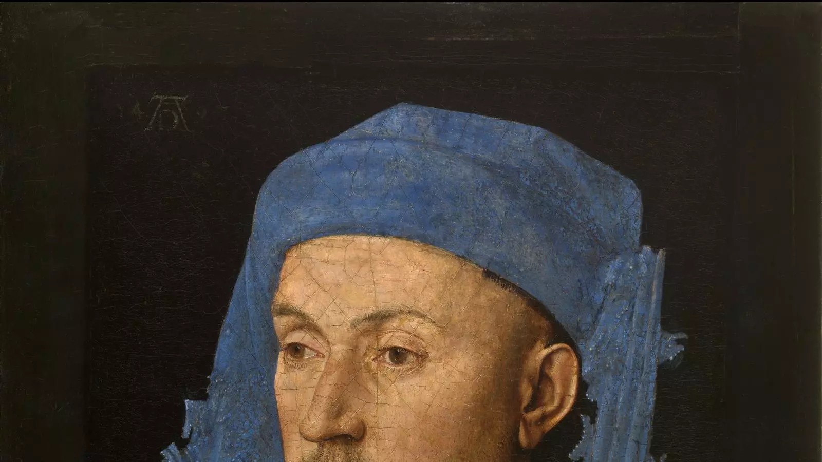 'Retrat d'un home amb turbant blau', de Jan van Eyck
