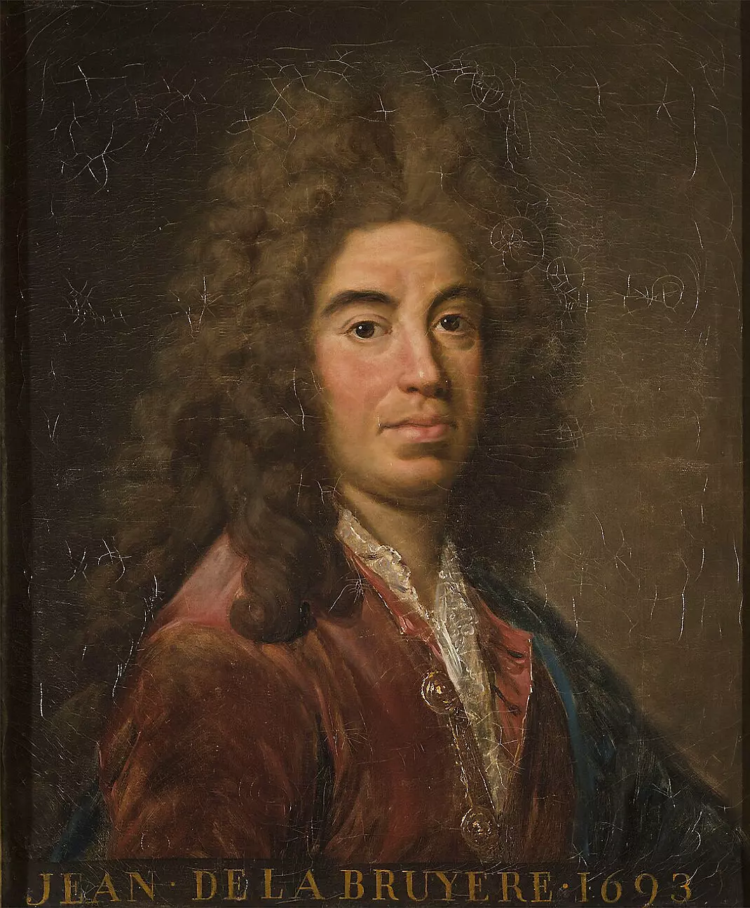 Retrat de Jean de la Bruyère realitzat el 1775 per Elizabeth-Louise Vigée-Le Brun que es troba a Versalles.