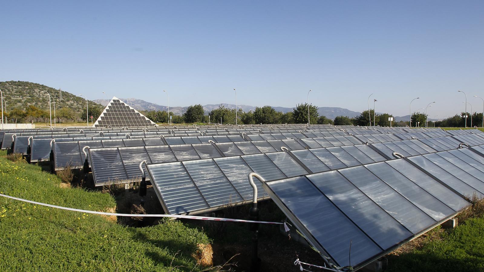 Solar panels in Mallorca
