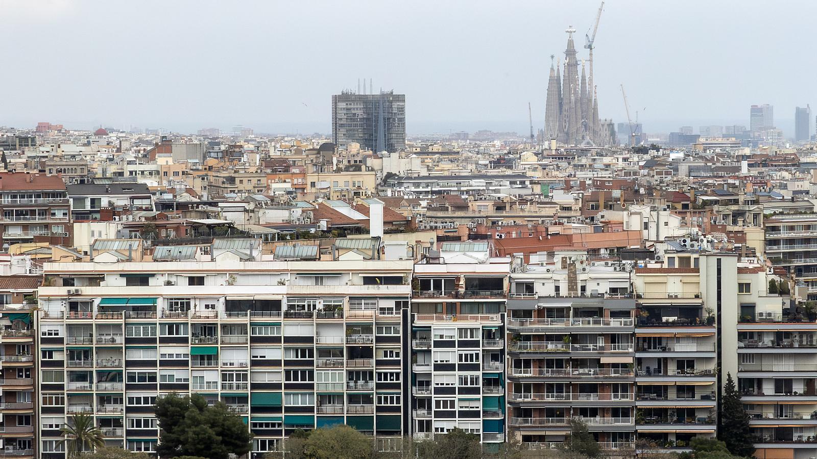 Barcelona housing in an archive image.