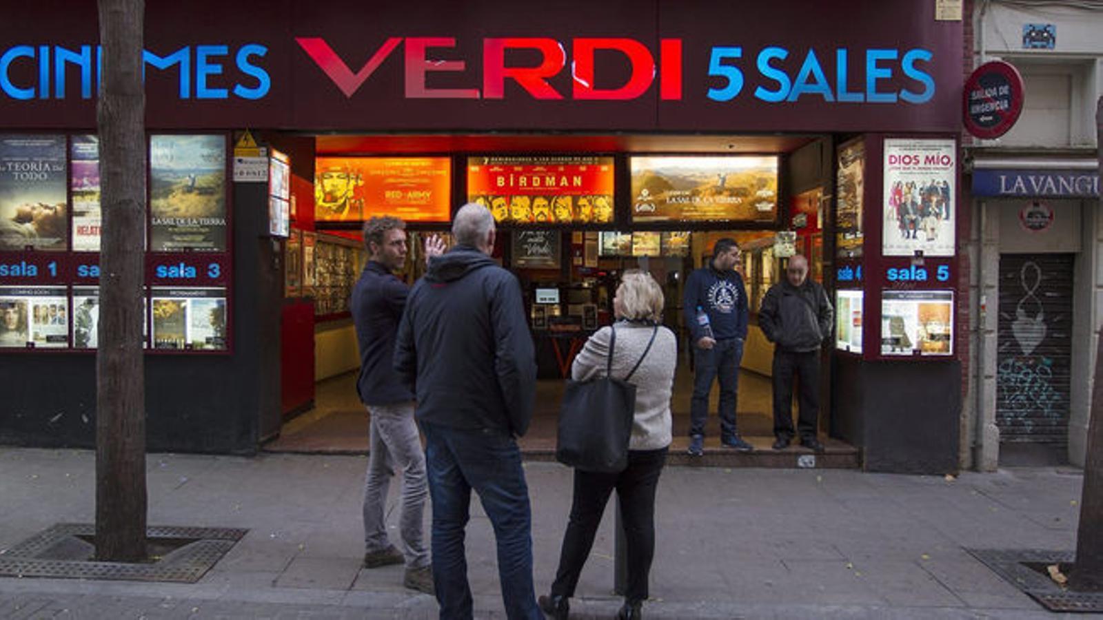 Una imagen de archivo de los cines Verdi