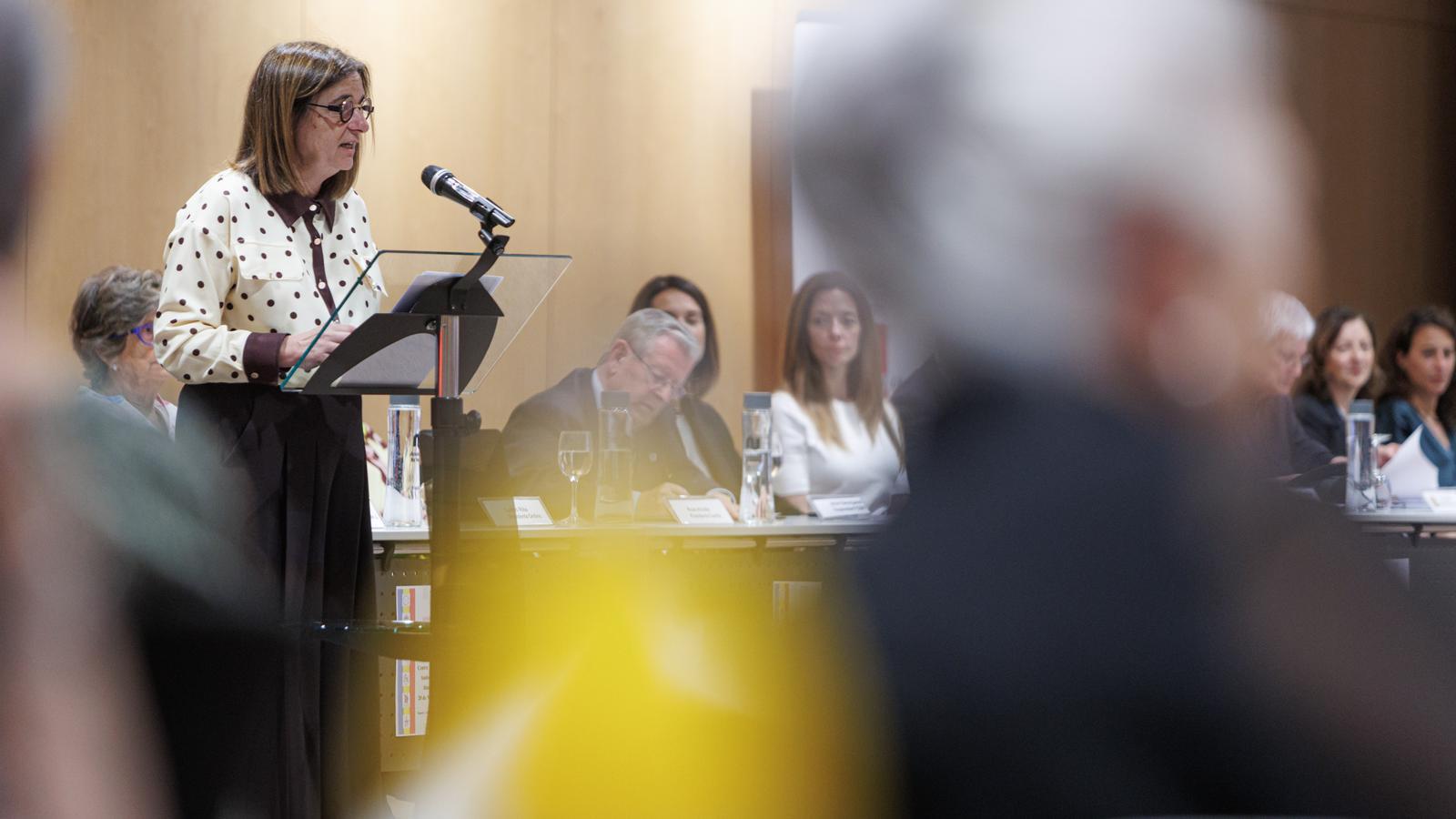 La ministra d’Afers Socials, Trini Marín
