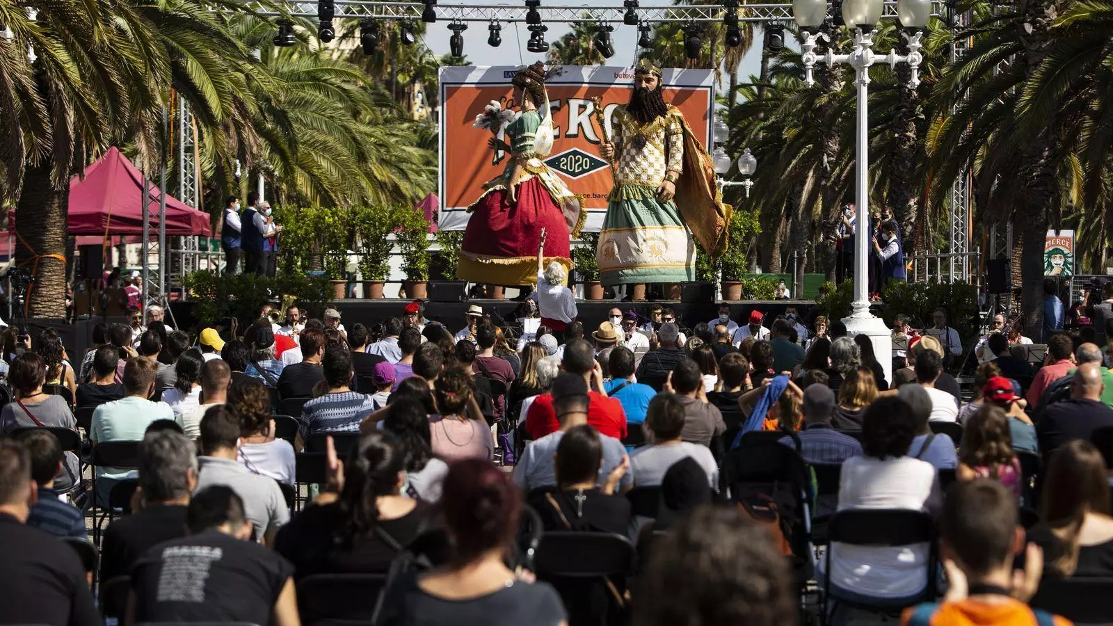 Una de las actividades de la última Mercè con el sistema de cita previa