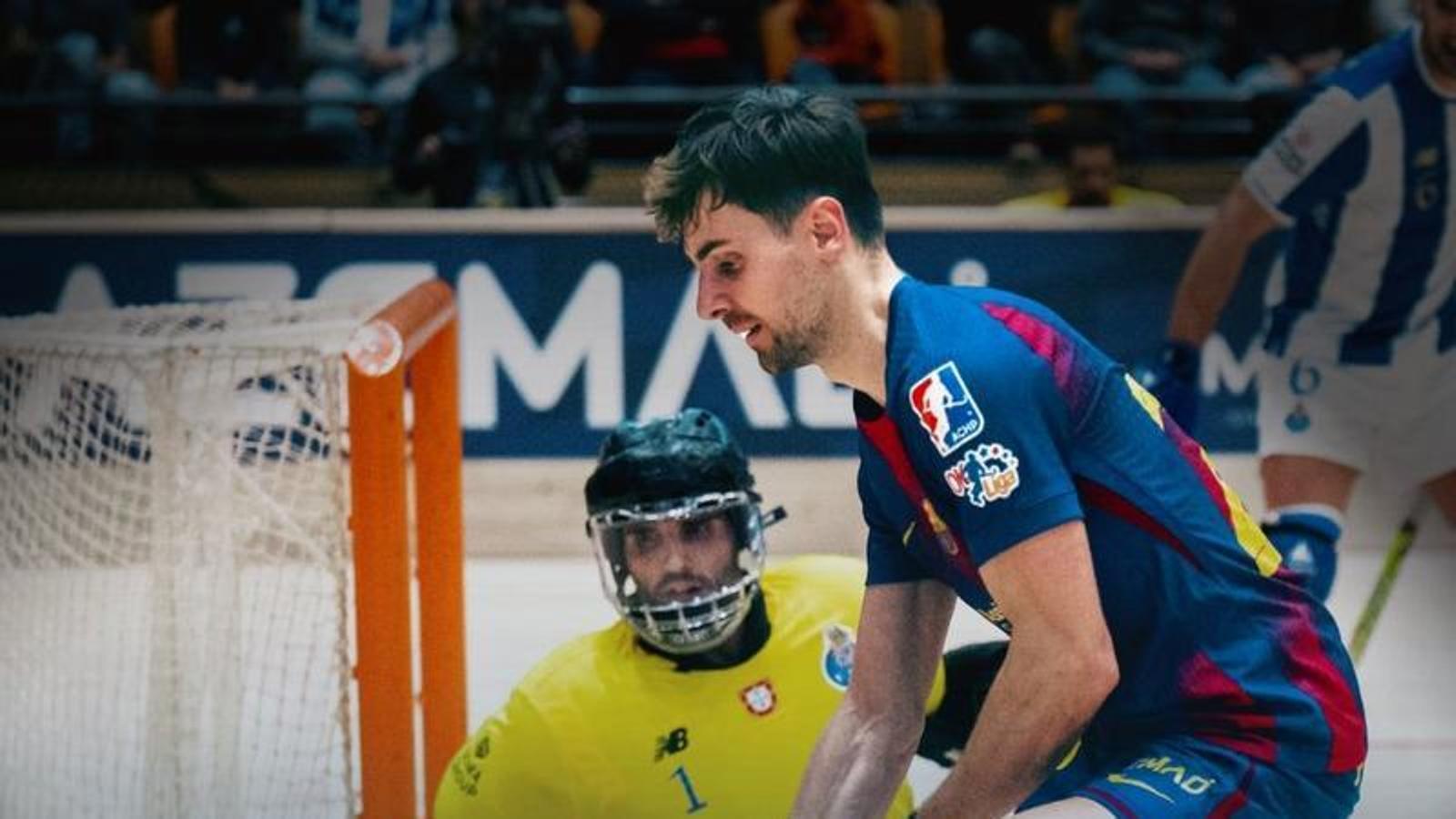 El Oporto deja al Barça sin la Champions de hockey sobre patines (3-1)