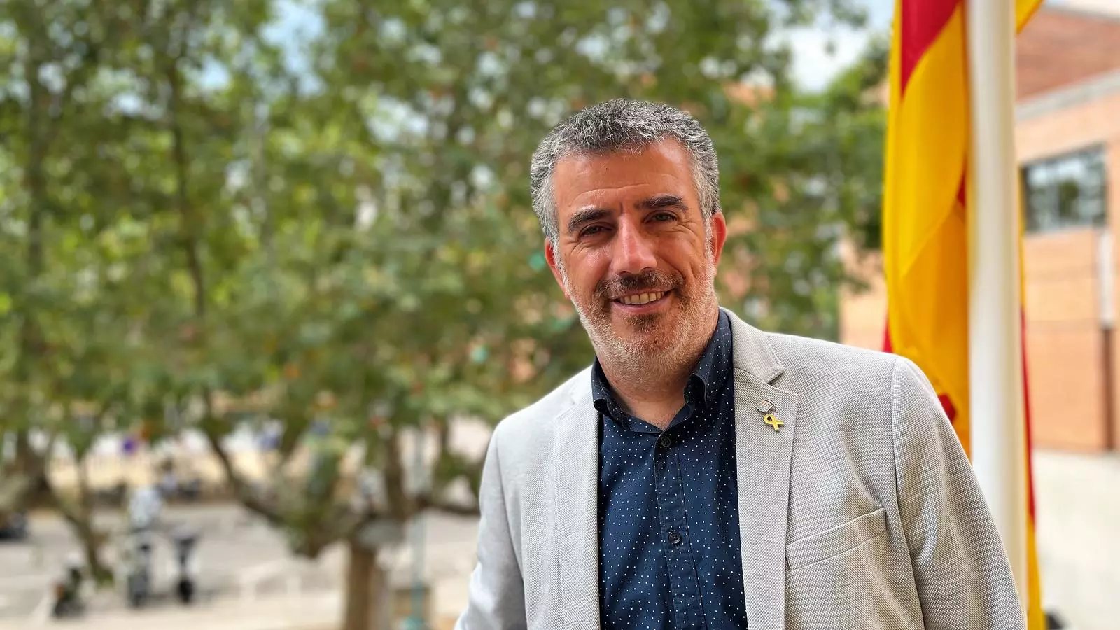 L'alcalde de Salt, Jordi Viñas (ERC)