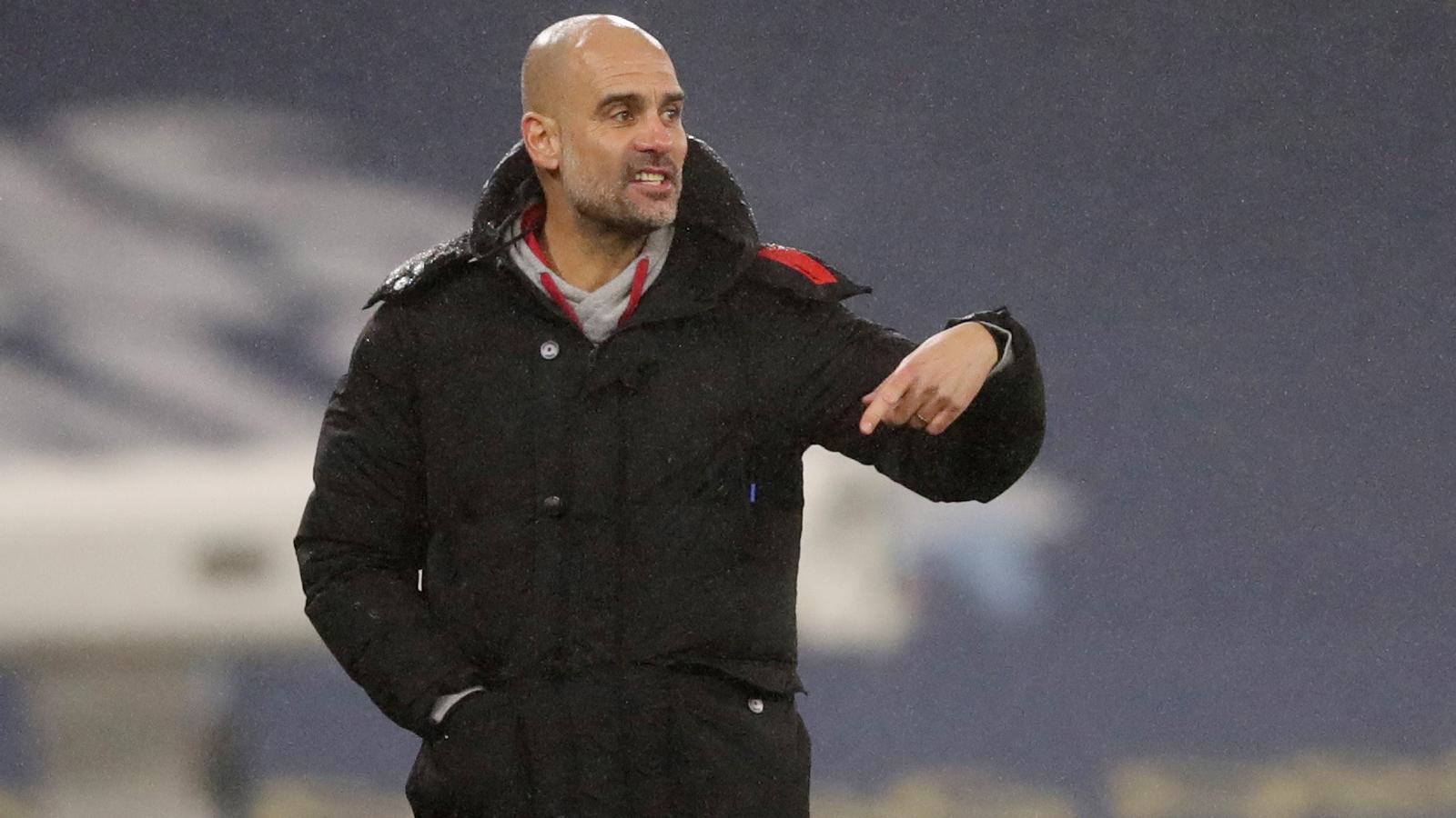 Pep Guardiola, entrenador del Manchester City