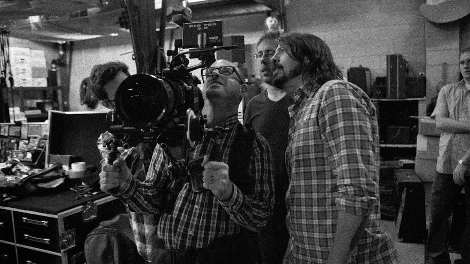 Dave Grohl durant el rodatge de 'Sound City'