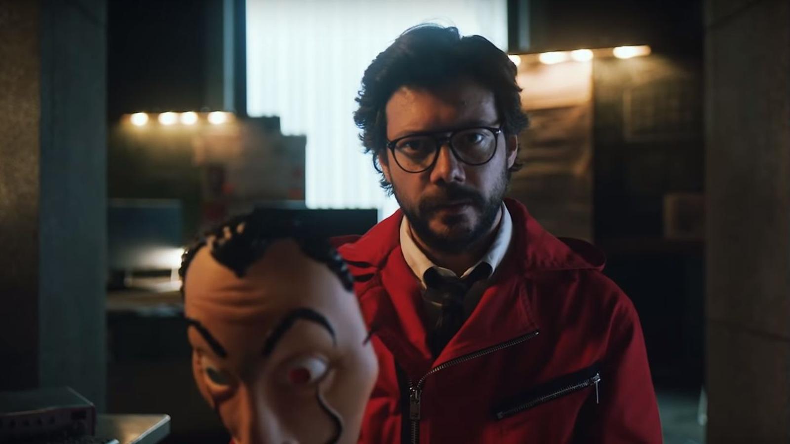 El Profesor en 'La casa de papel'