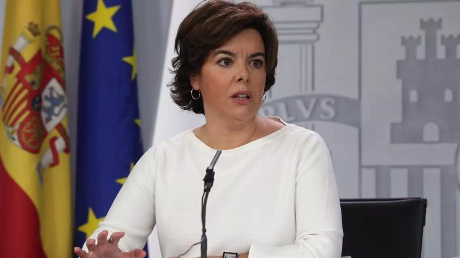 La vicepresidenta espanyola, Soraya Sáenz de Santamaría / EFE