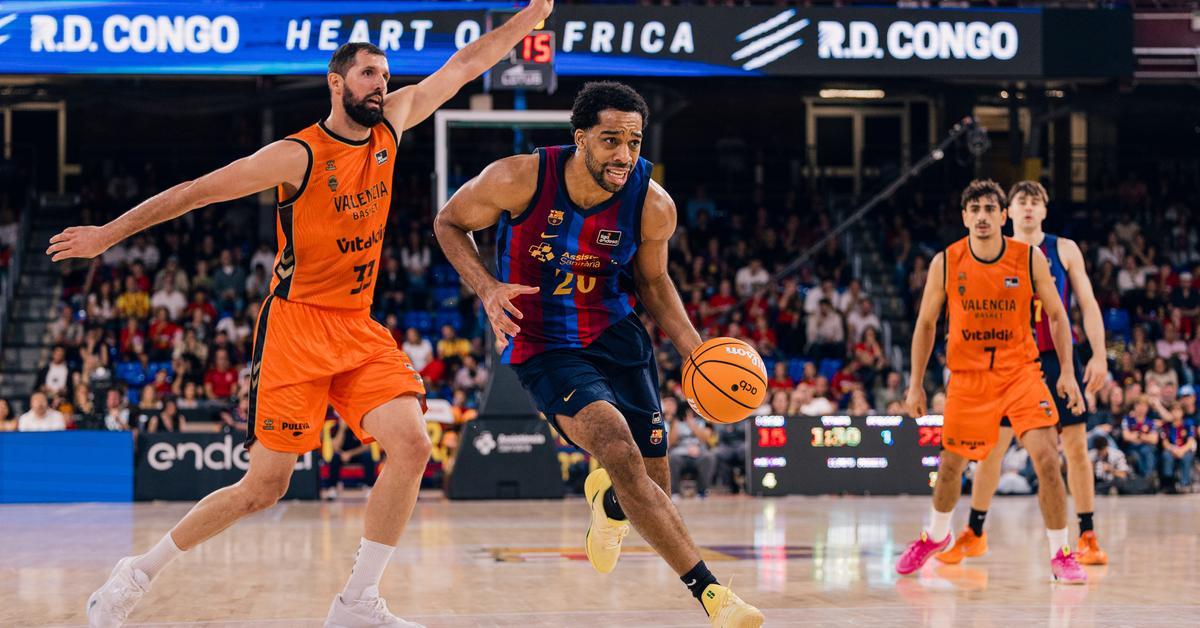FC Barcelona defeats Valencia Basket in Lliga Endesa match