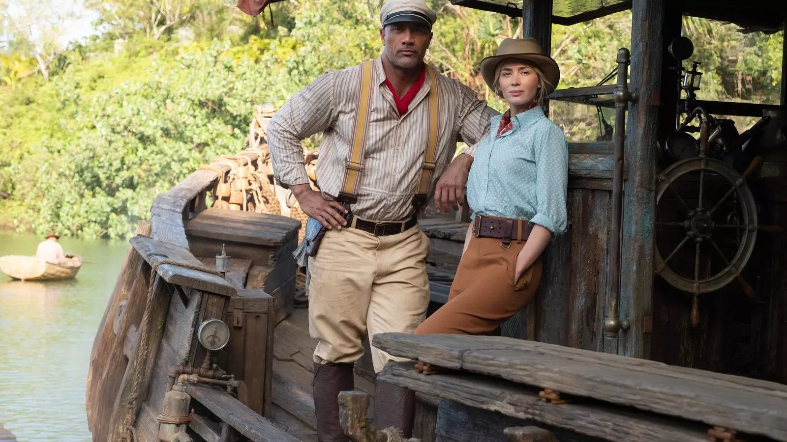 Dwayne Johnson i Emily Blunt a 'Jungle Cruise'