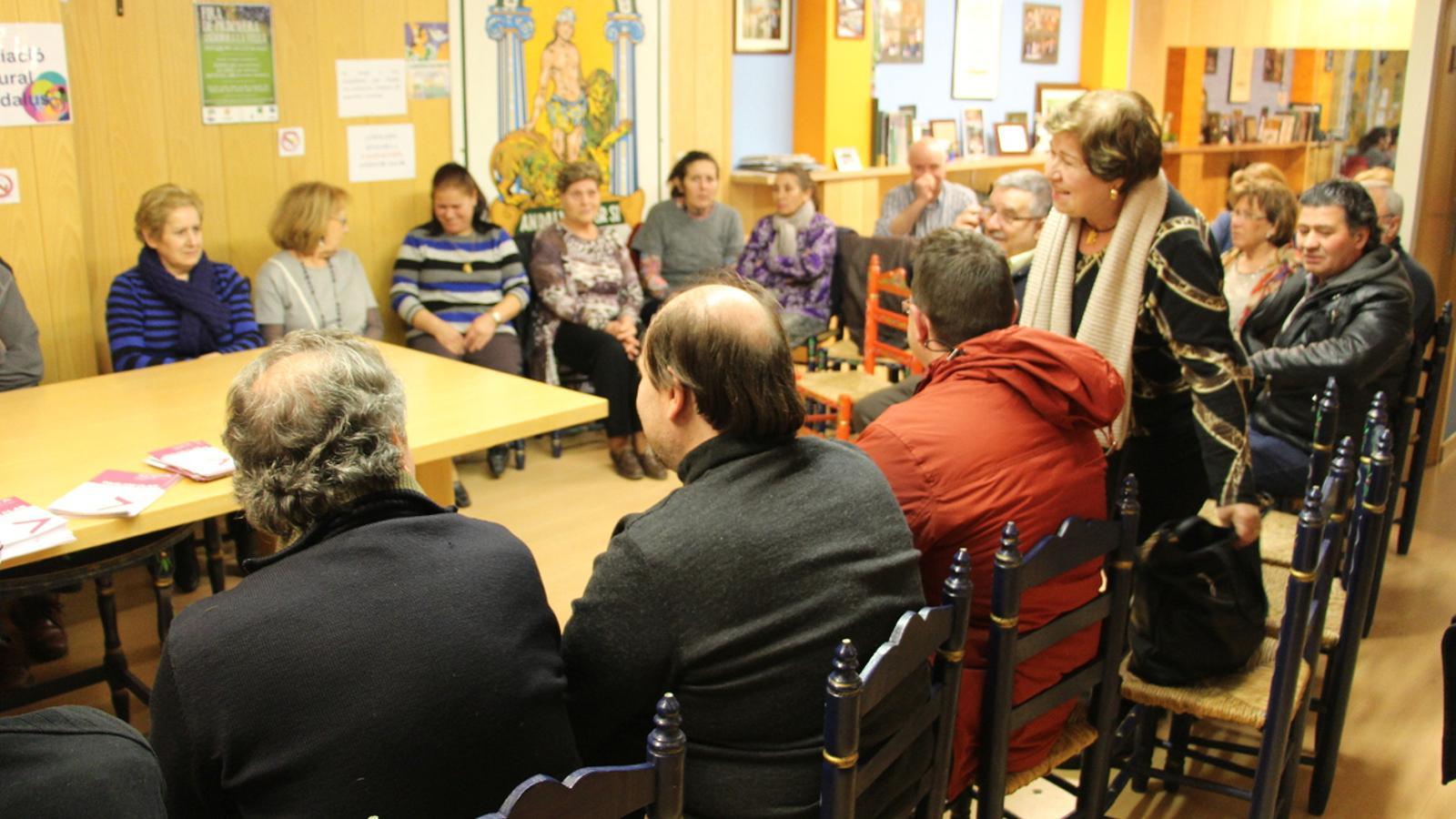 SDP s'ha reunit amb membres de la Casa d'Andalusia / M.M.