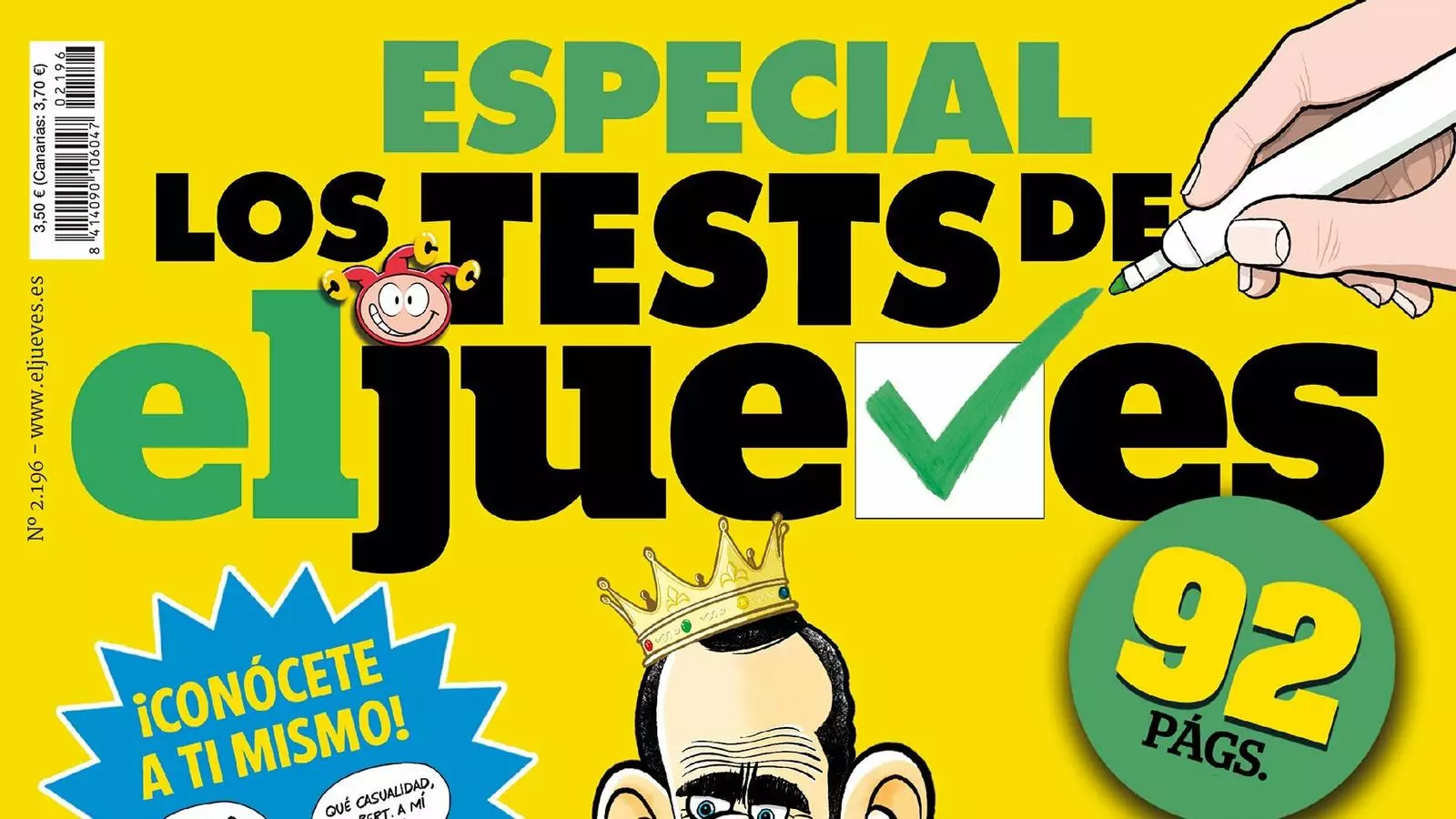 La portada d'aquesta setmana d''El Jueves'
