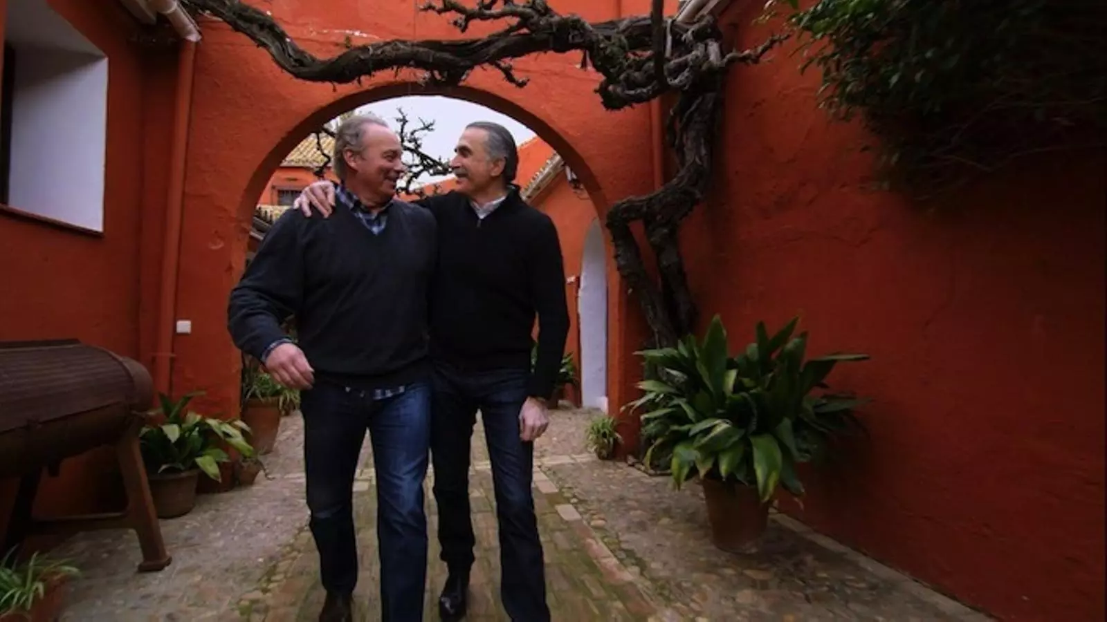 Bertín Osborne amb Juan y Medio al capítol d'aquest dimecres d''En la tuya o en la mía'
