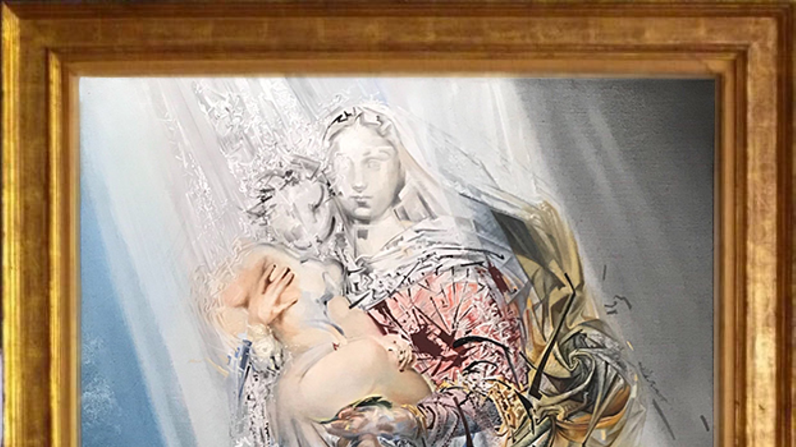 La pintura 'Madona còsmica', de Salvador Dalí