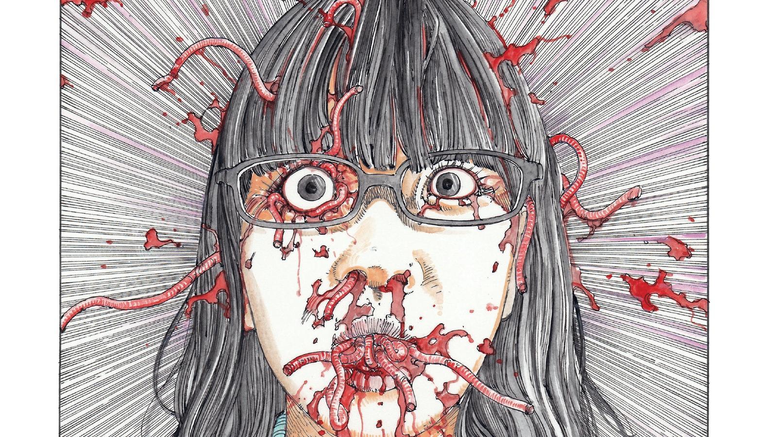 Viñeta de 'Tract', de Shintaro Kago.