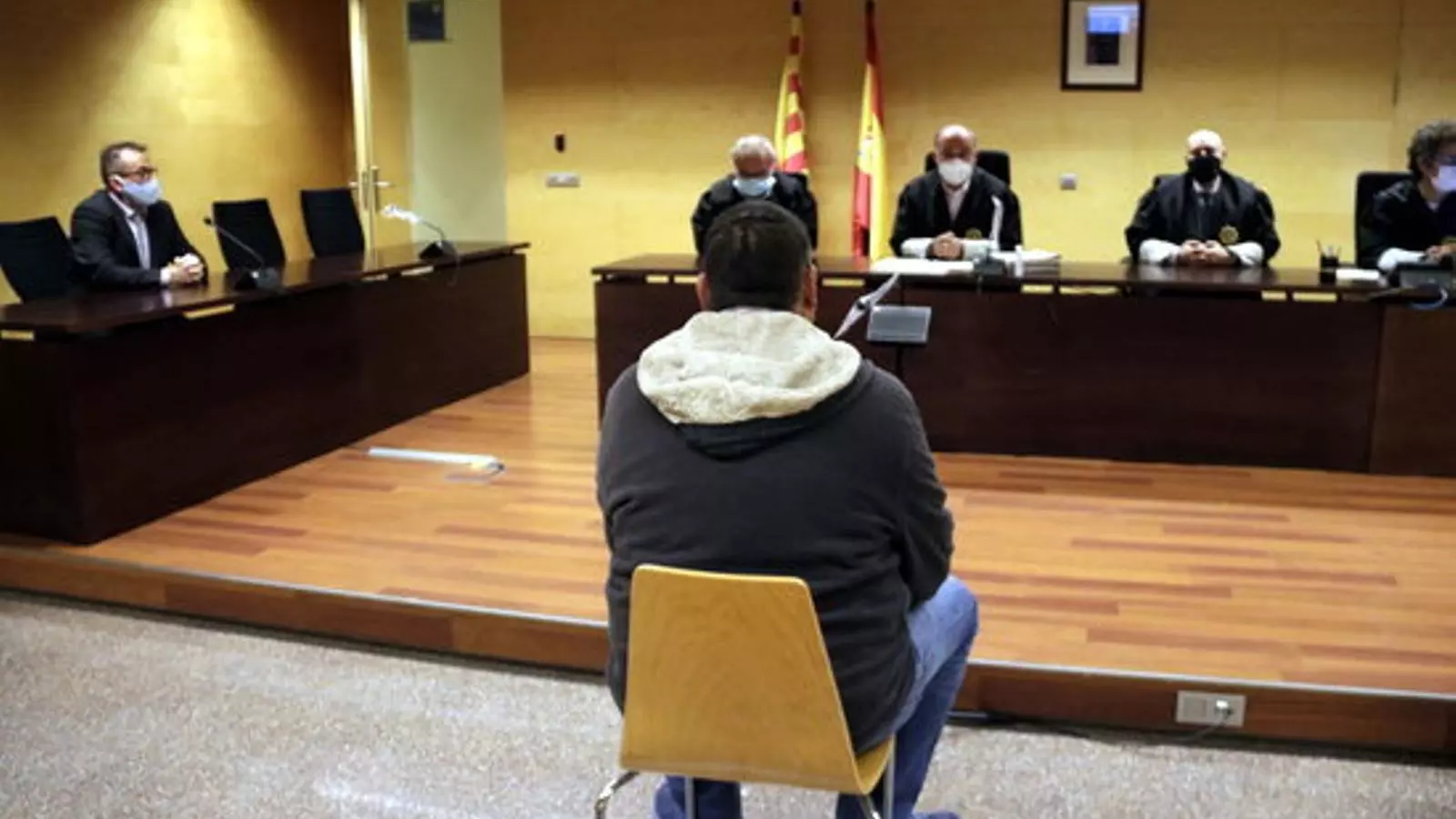Declaració del veí de Puigcerdà condemnat per abusar sexualment de la neboda. / ACN