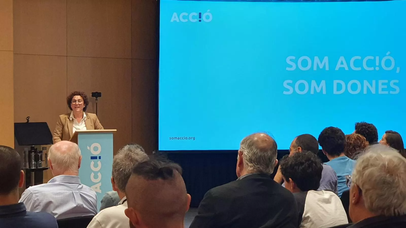 La presentació del partit polític Acció.