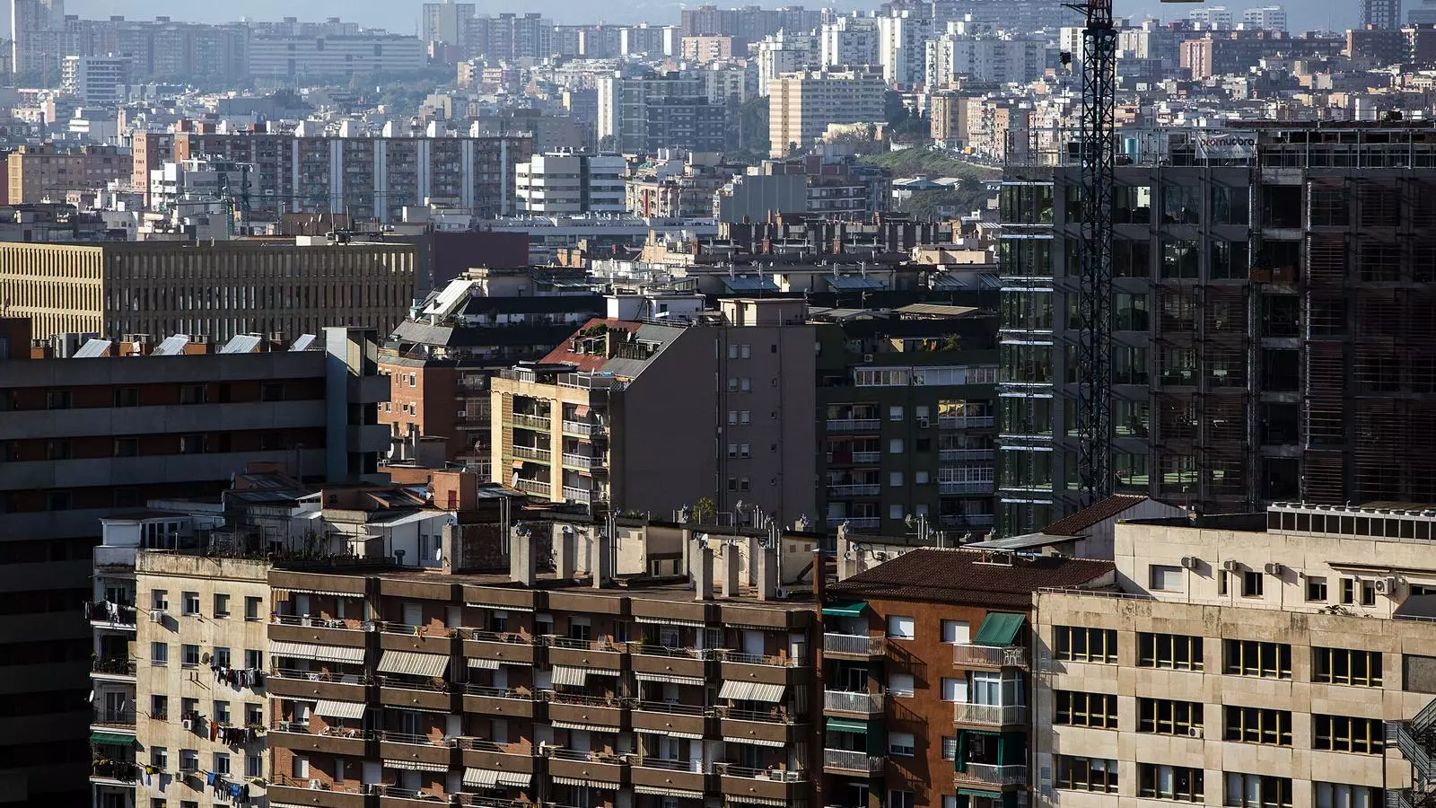 Imatges panoràmica de la ciutat de Barcelona